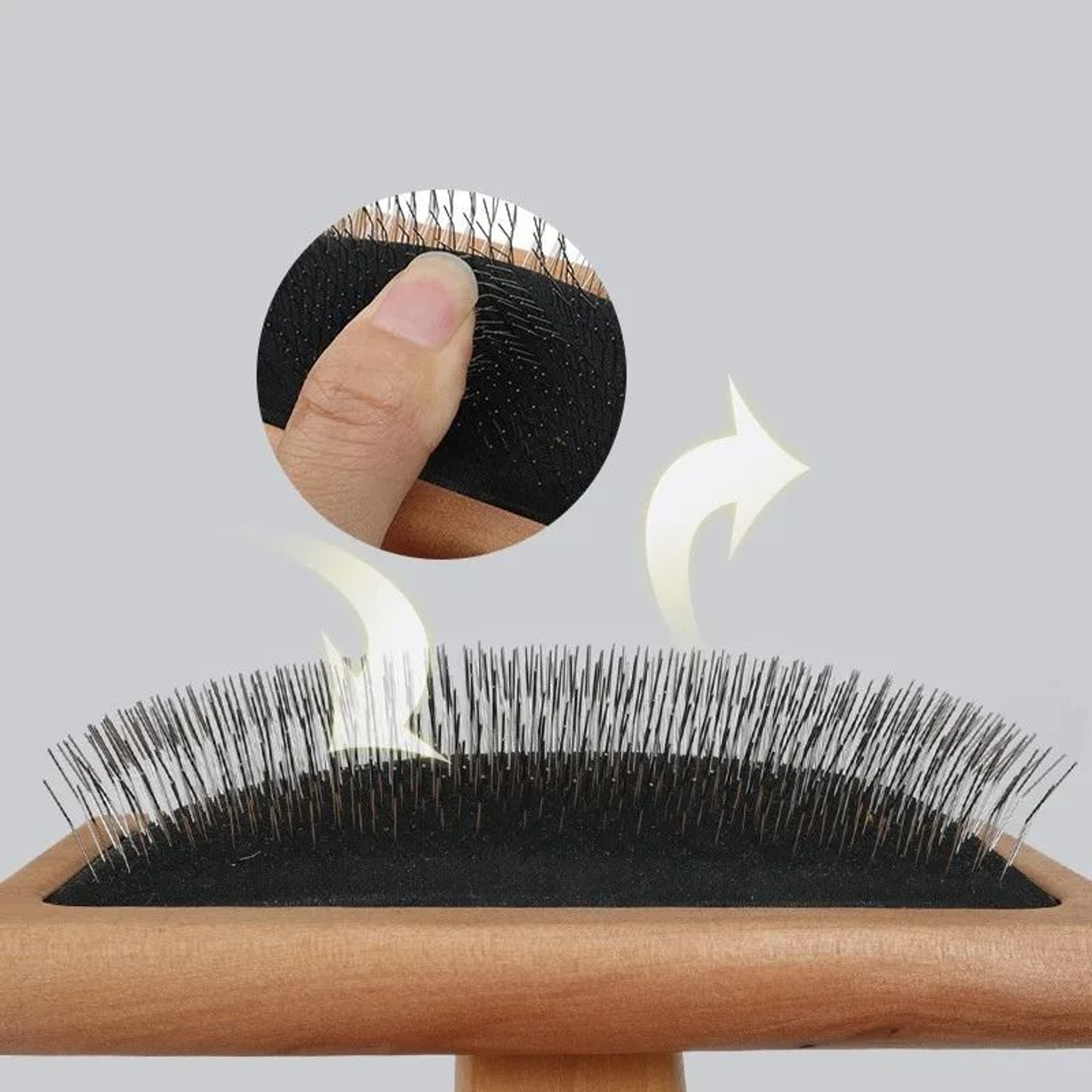 Pet Hair Remover Brush Dog Grooming Comb And Cat Massage Brush 3