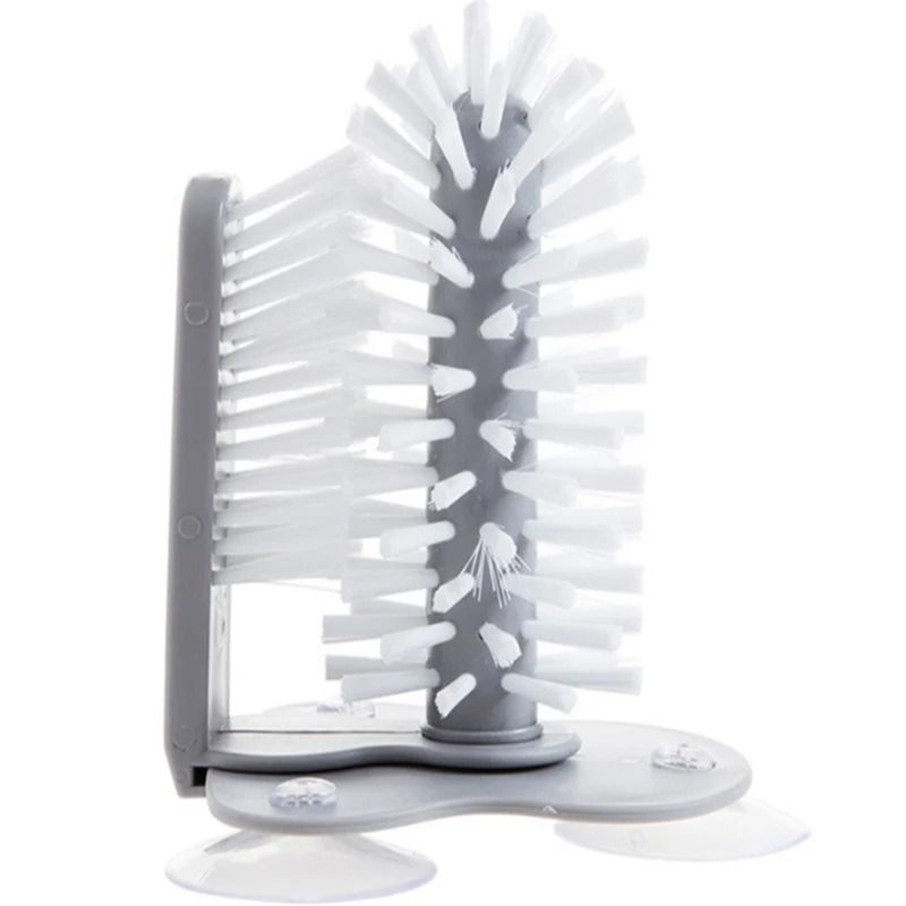 Cup Scrubber Glass Cleaner Suction Base Bottle Cleaning Brush 6