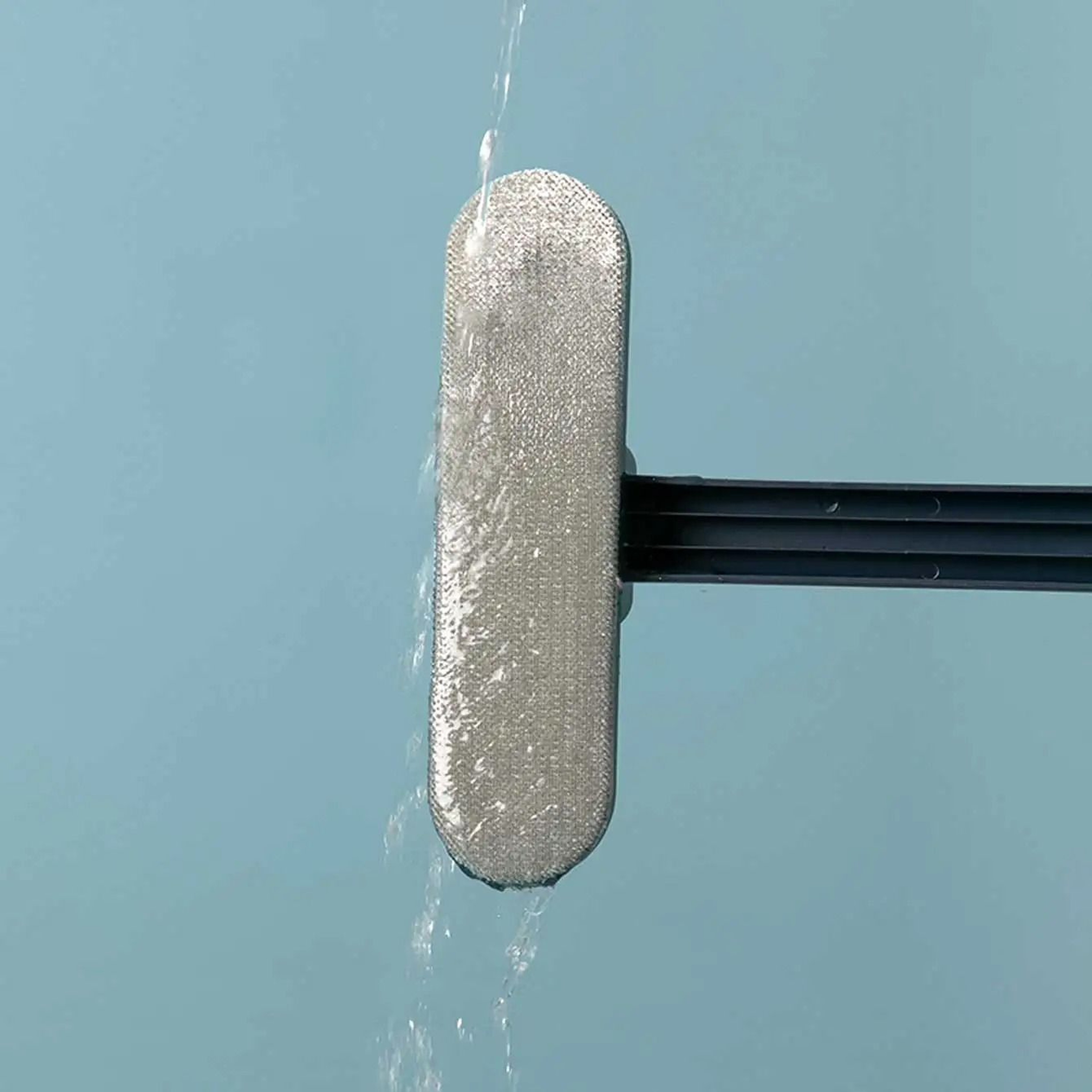 Multifunctional Long Handled Window Brush Wet Dry Cleaning Tool 4