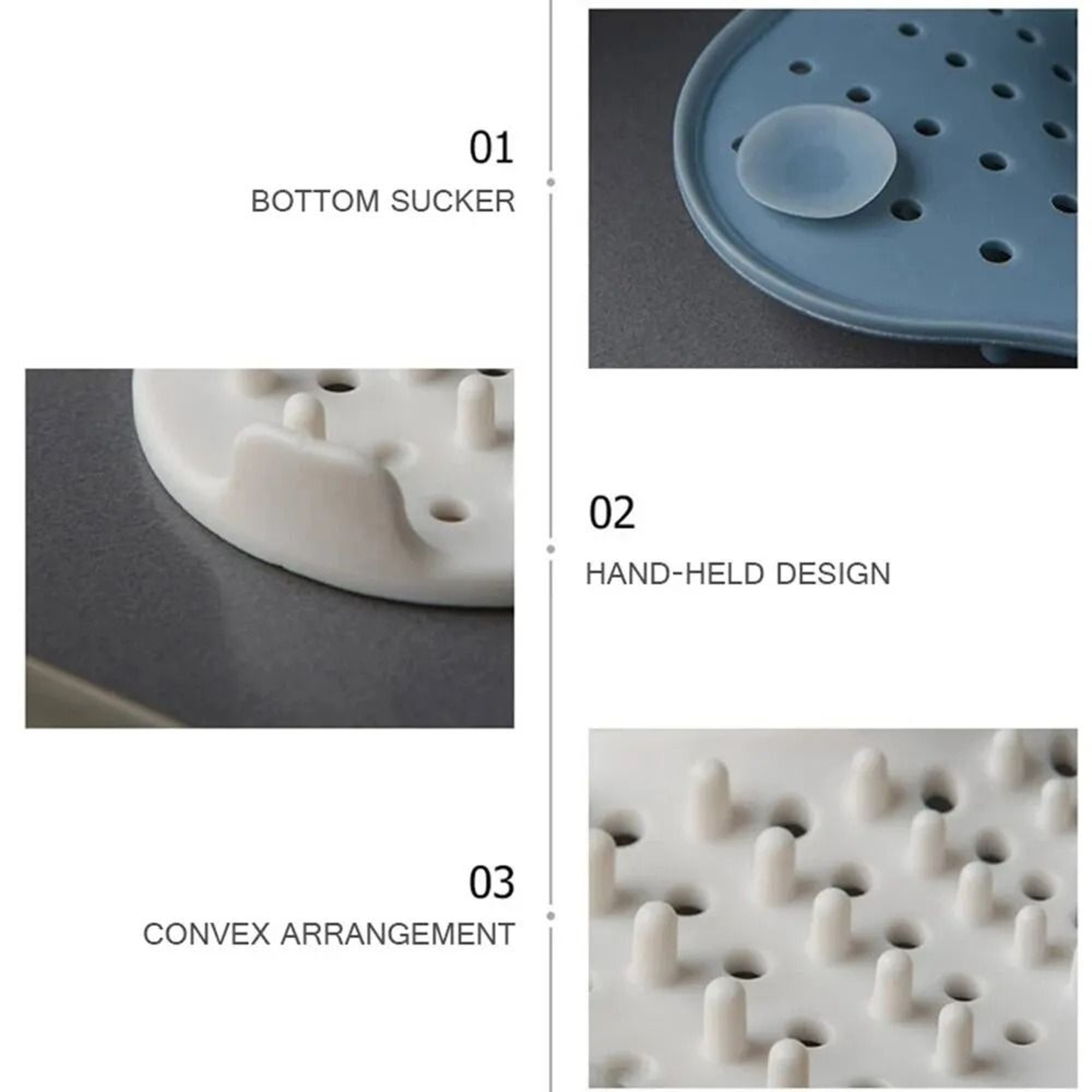 Anti Blocking Hair Catcher Shower Drain Cover Sink Strainer Filter 1
