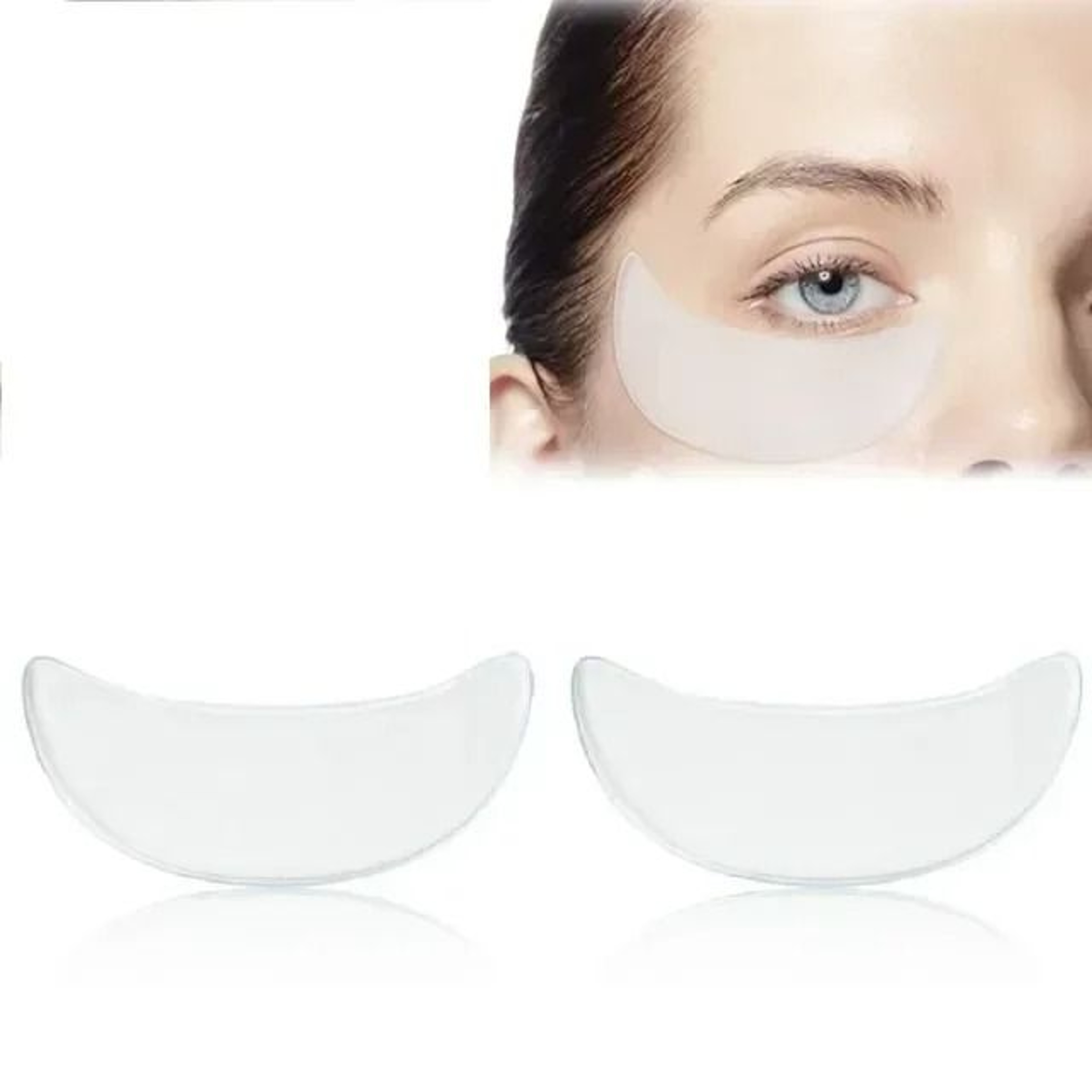 Reusable Silicone Wrinkle Patches For Forehead Eyes And Neck Anti Aging Skin Smoothing Pads 9