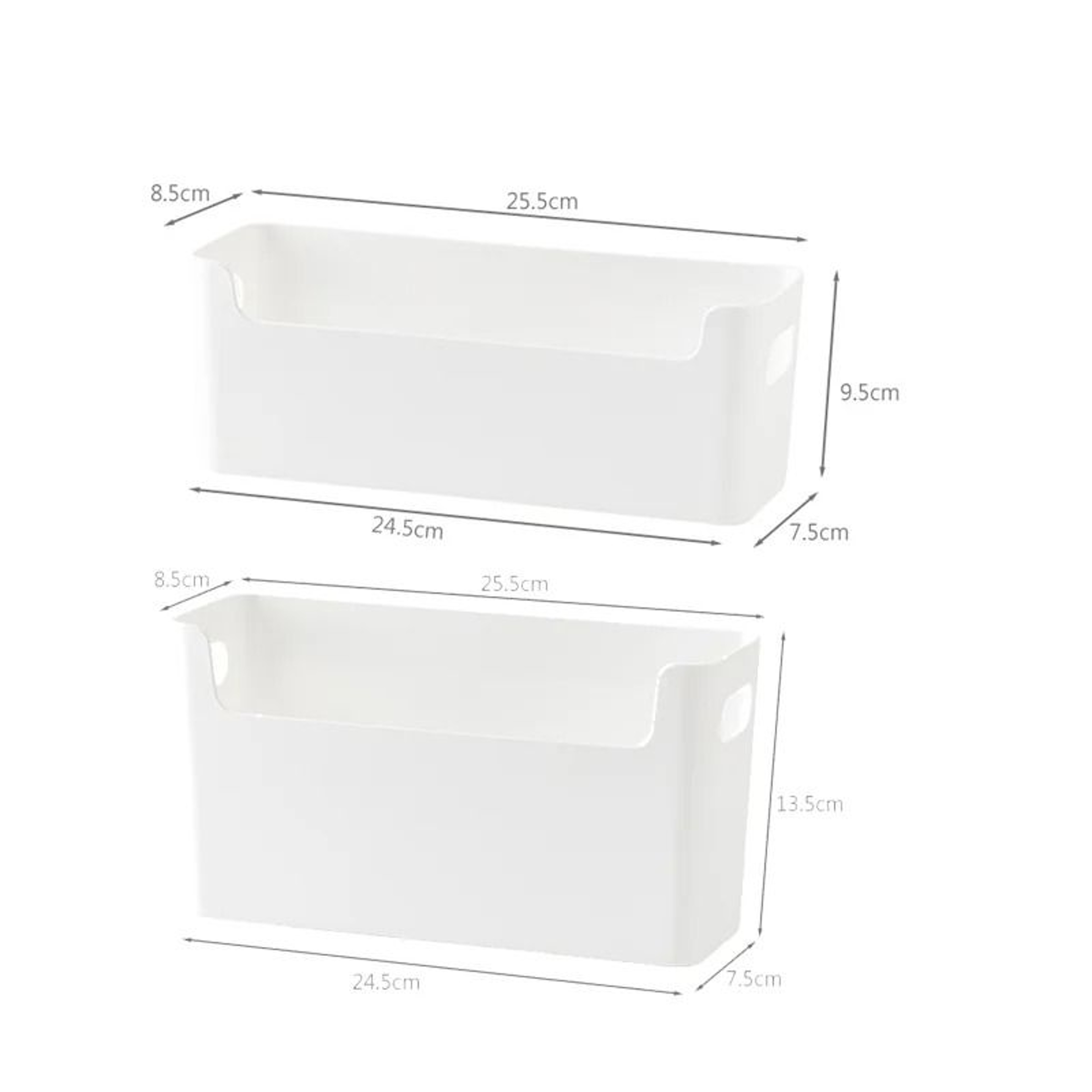 Non Perforated Cabinet Door Storage Rack For Kitchen Organization 5