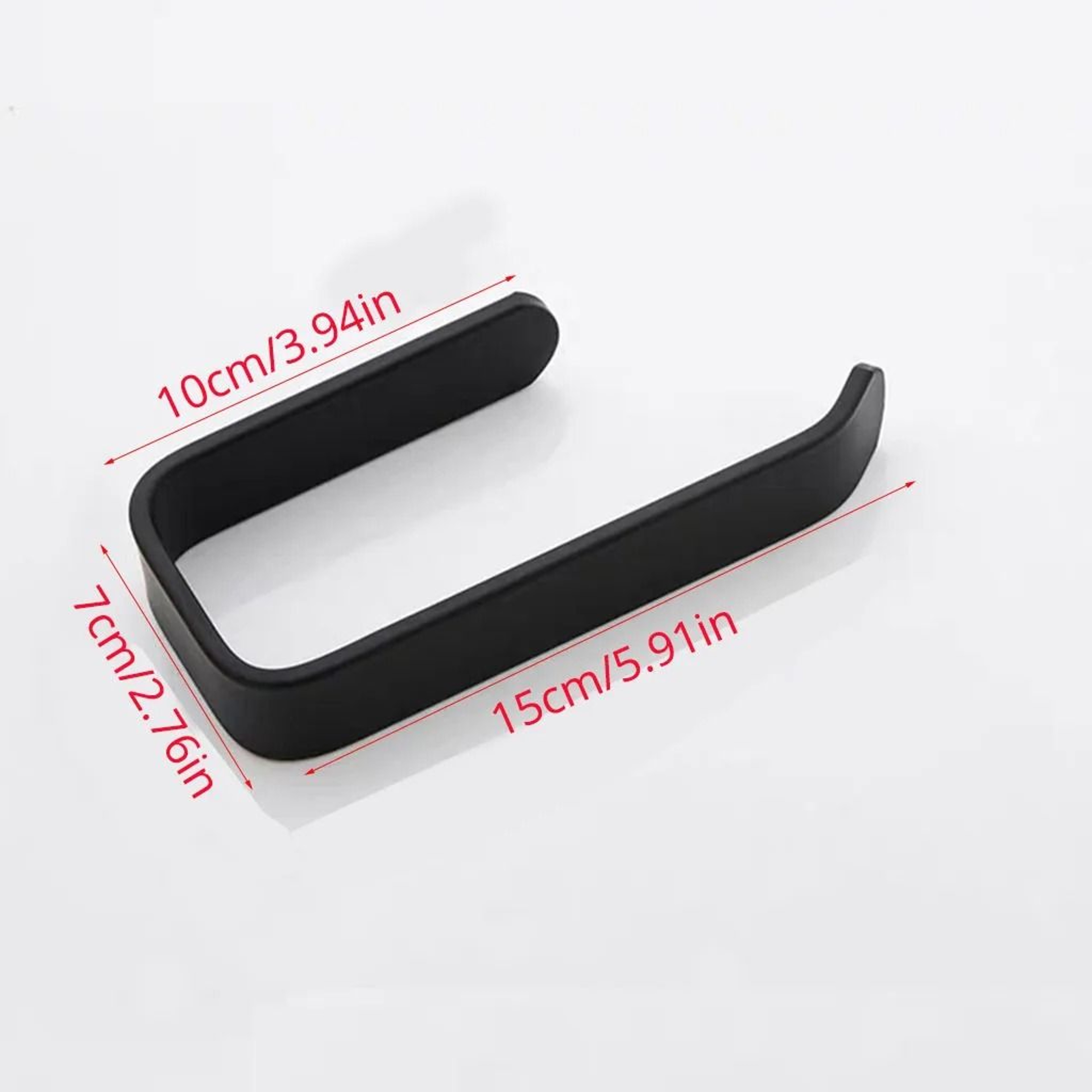 Self Adhesive Wall Mounted Towel Rack Bathroom Towel Holder And Toilet Paper Hanger 2