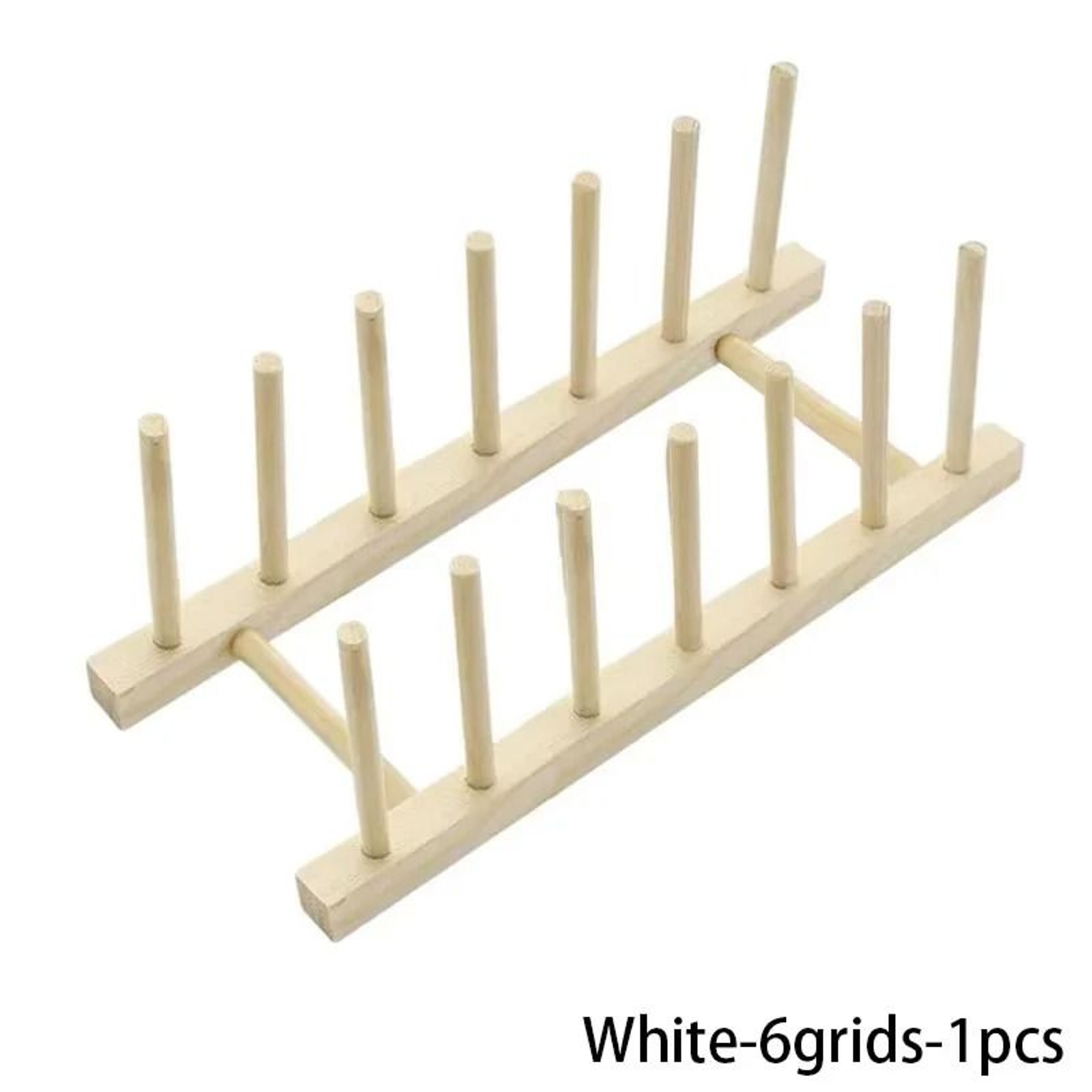 Wooden Kitchen Dish Drying Rack Storage Shelf Organizer 13