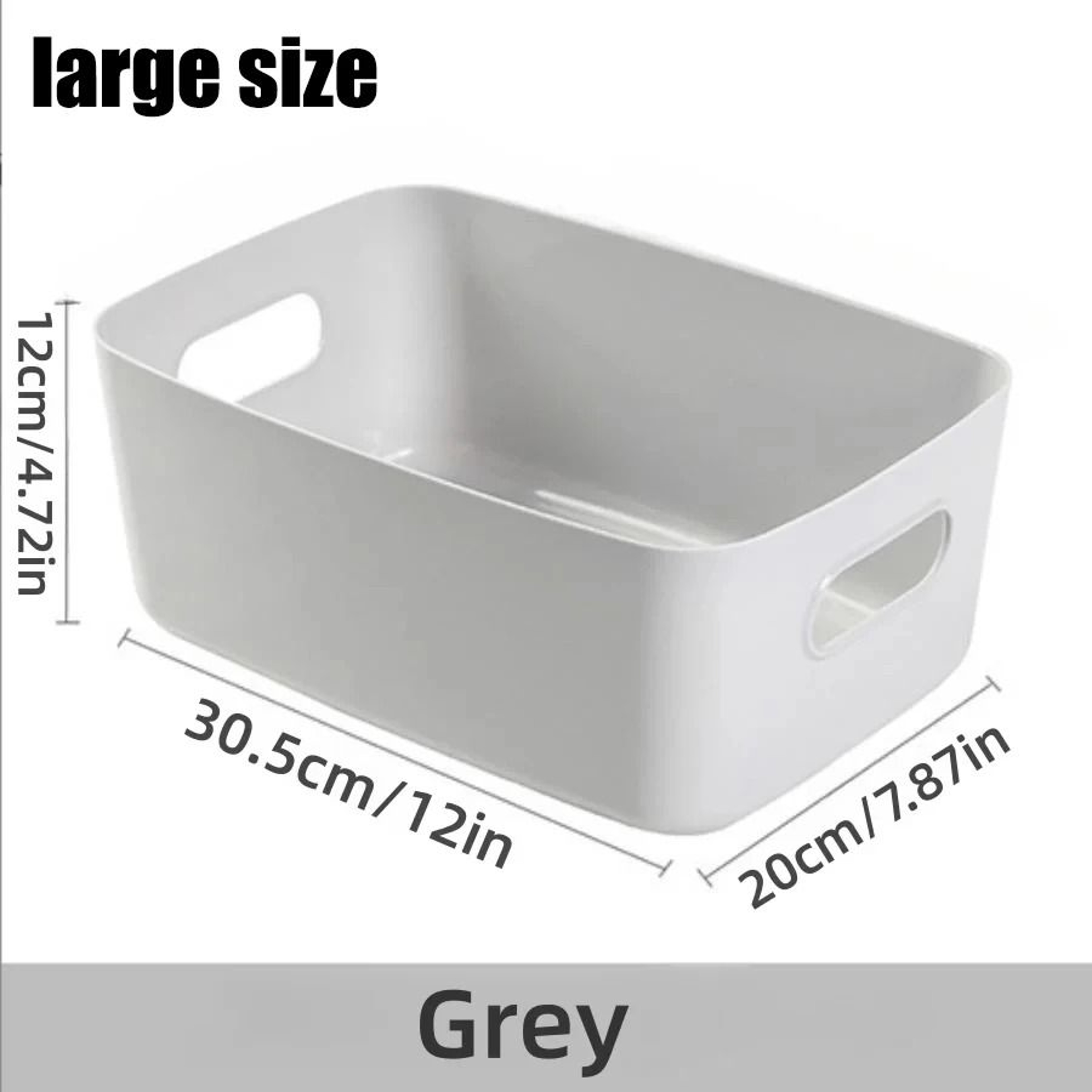 Kitchen Storage Box Snack Storage Basket For Home Organization 12