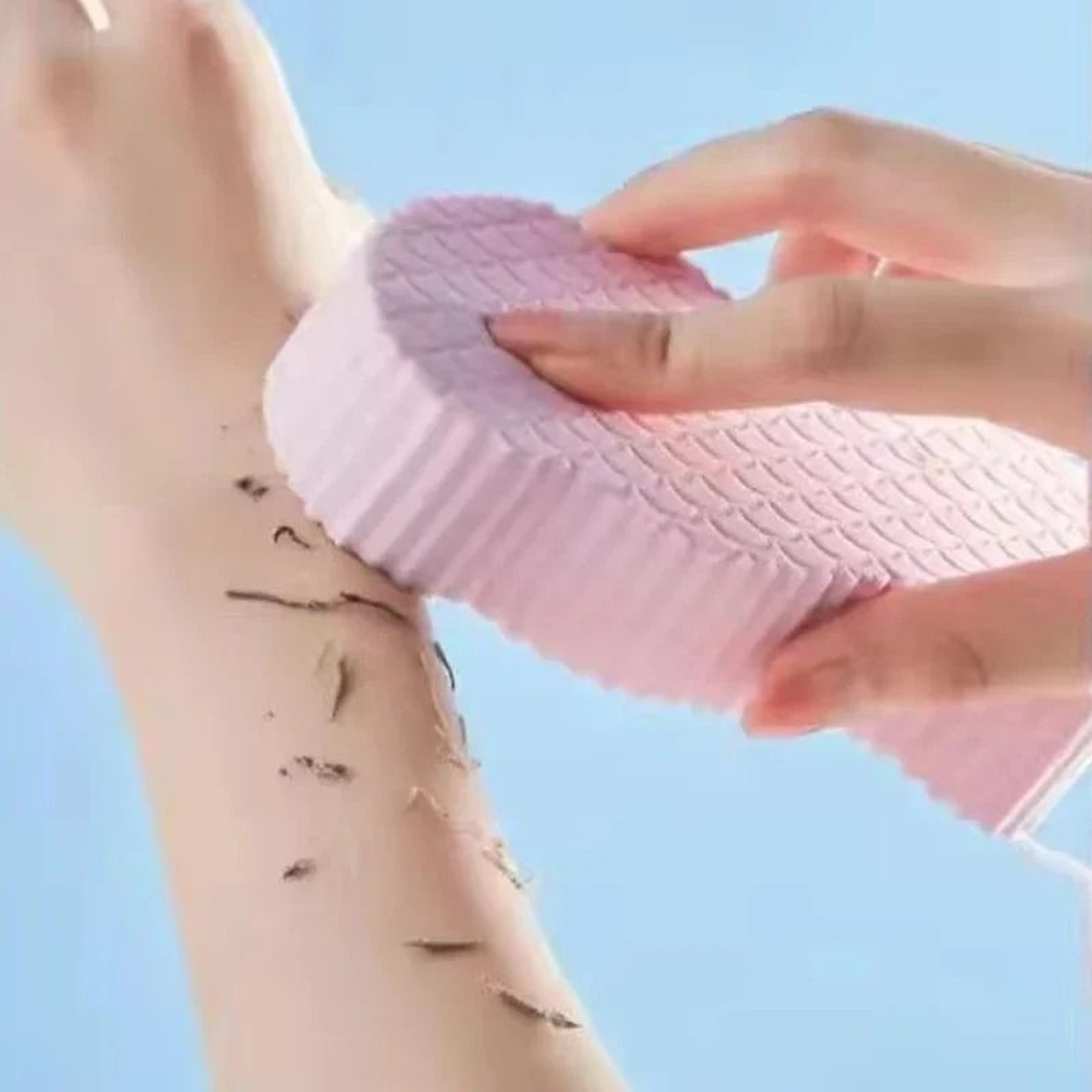Three Dimensional Bath Sponge Body Scrubber For Gentle Exfoliating And Daily Shower Cleaning 0