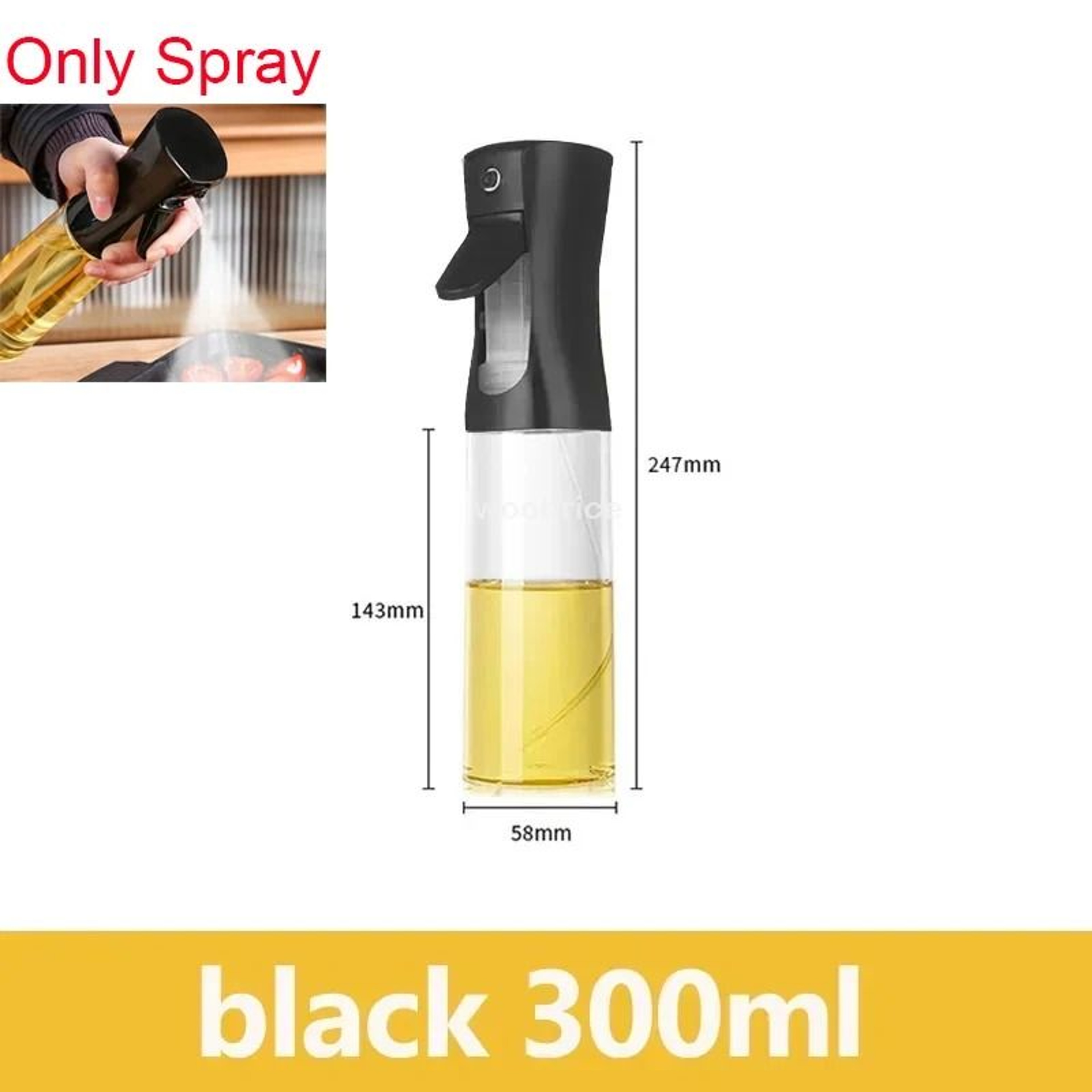 2 In 1 Olive Oil Spray And Pour Dispenser Bottle For Cooking Grilling Baking And Air Frying 11