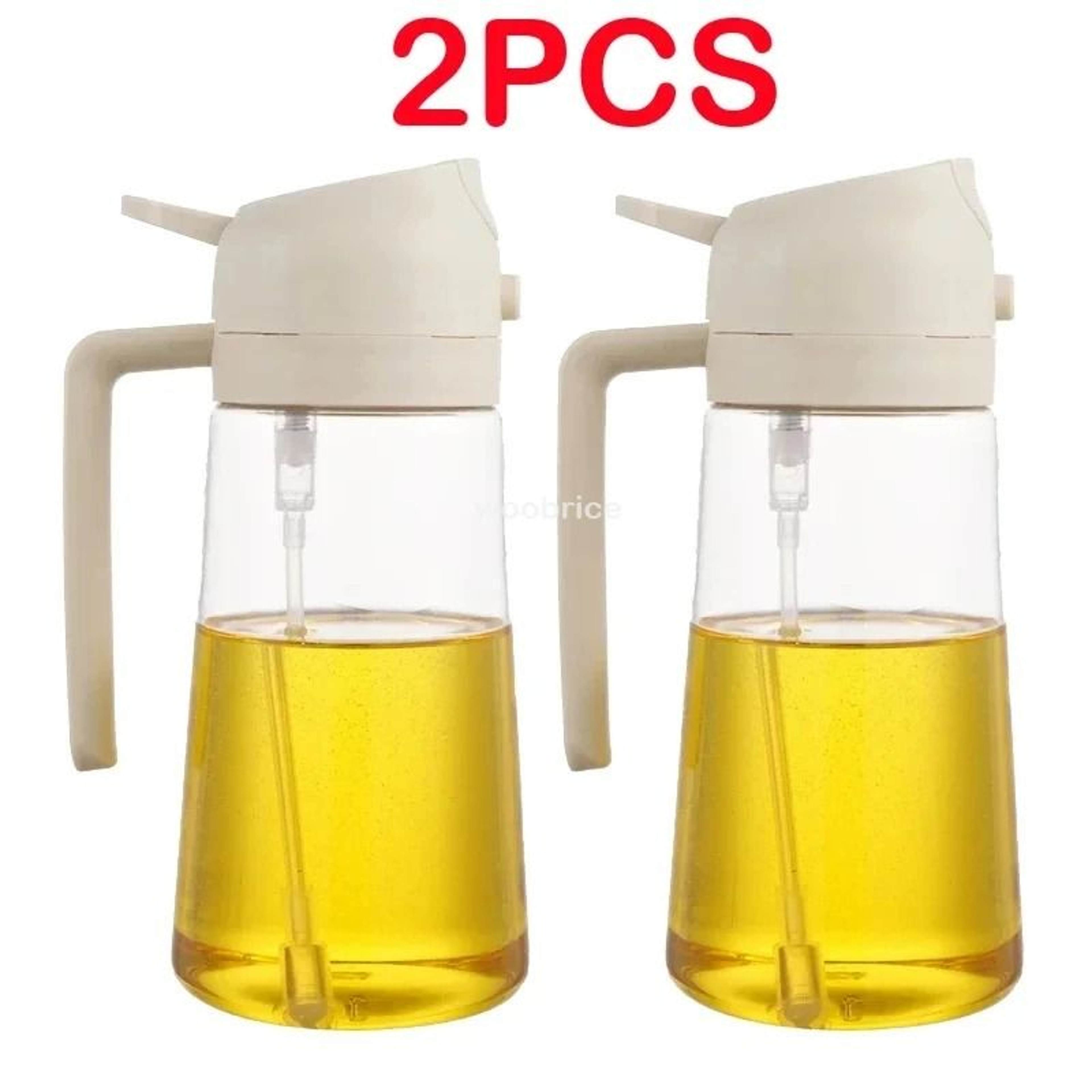 2 In 1 Olive Oil Spray And Pour Dispenser Bottle For Cooking Grilling Baking And Air Frying 16