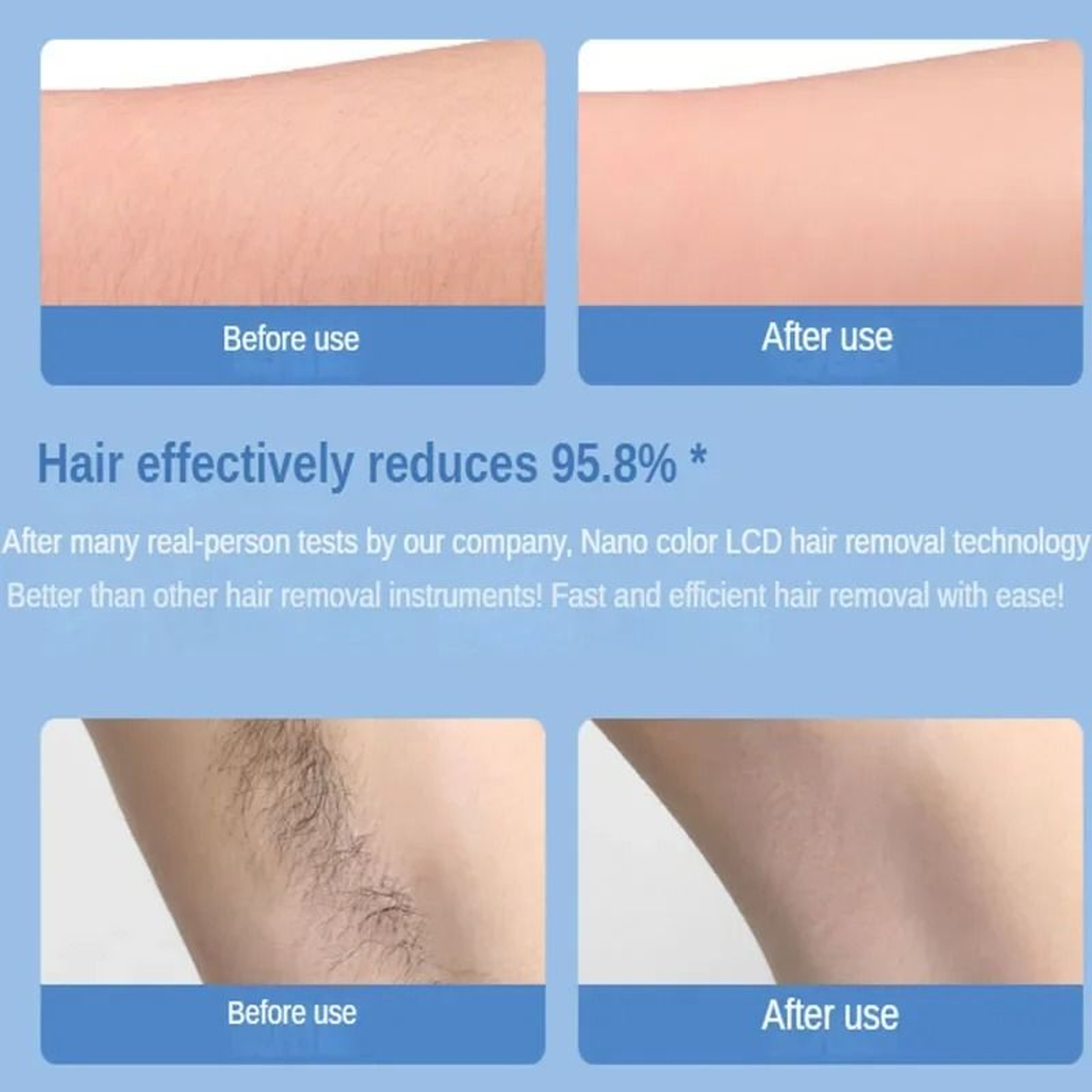 Crystal Hair Removal Tool For Painless Body Exfoliation And Depilation 2
