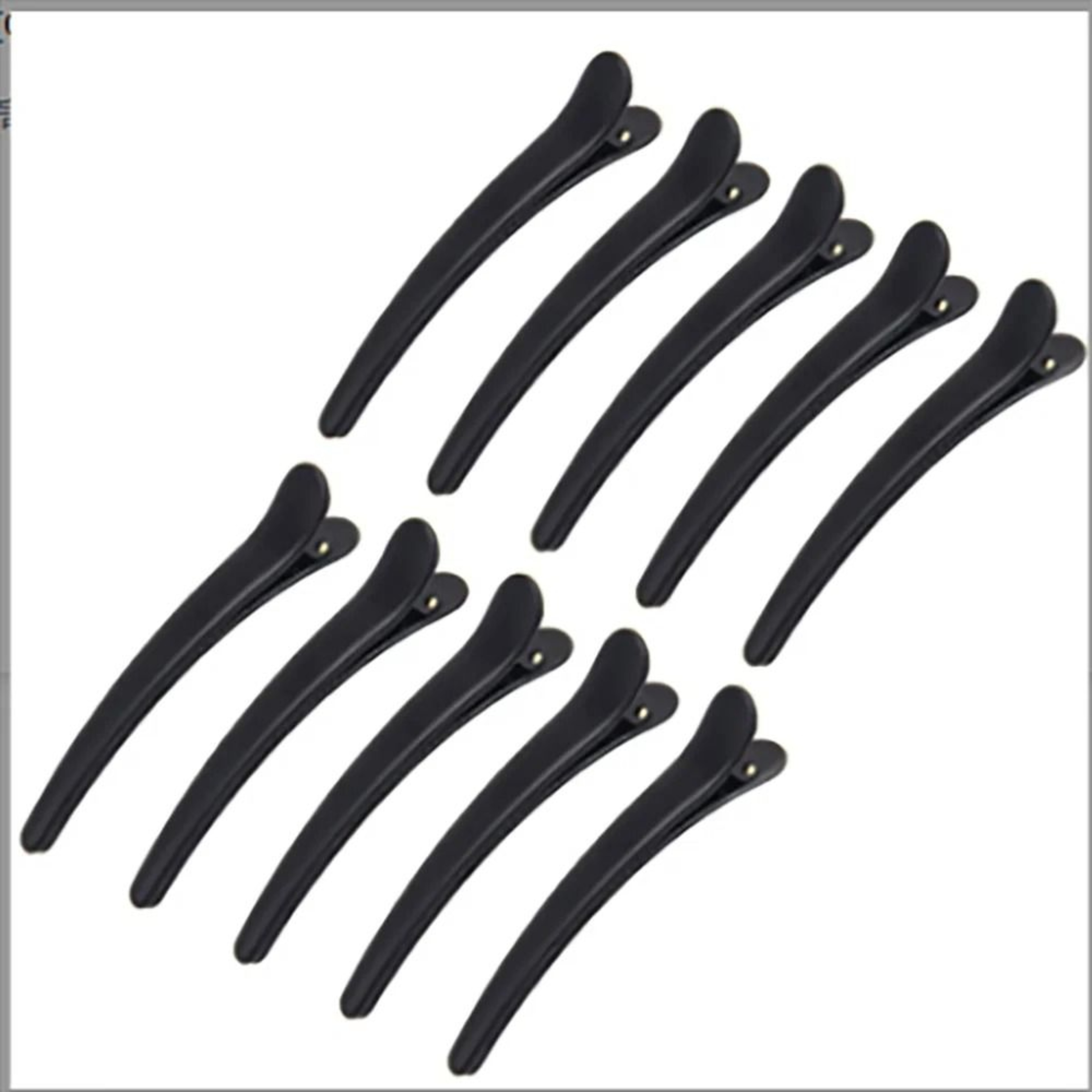 Plastic Edge Clip Hairpin Set For Hair Styling And Sectioning Tools 6