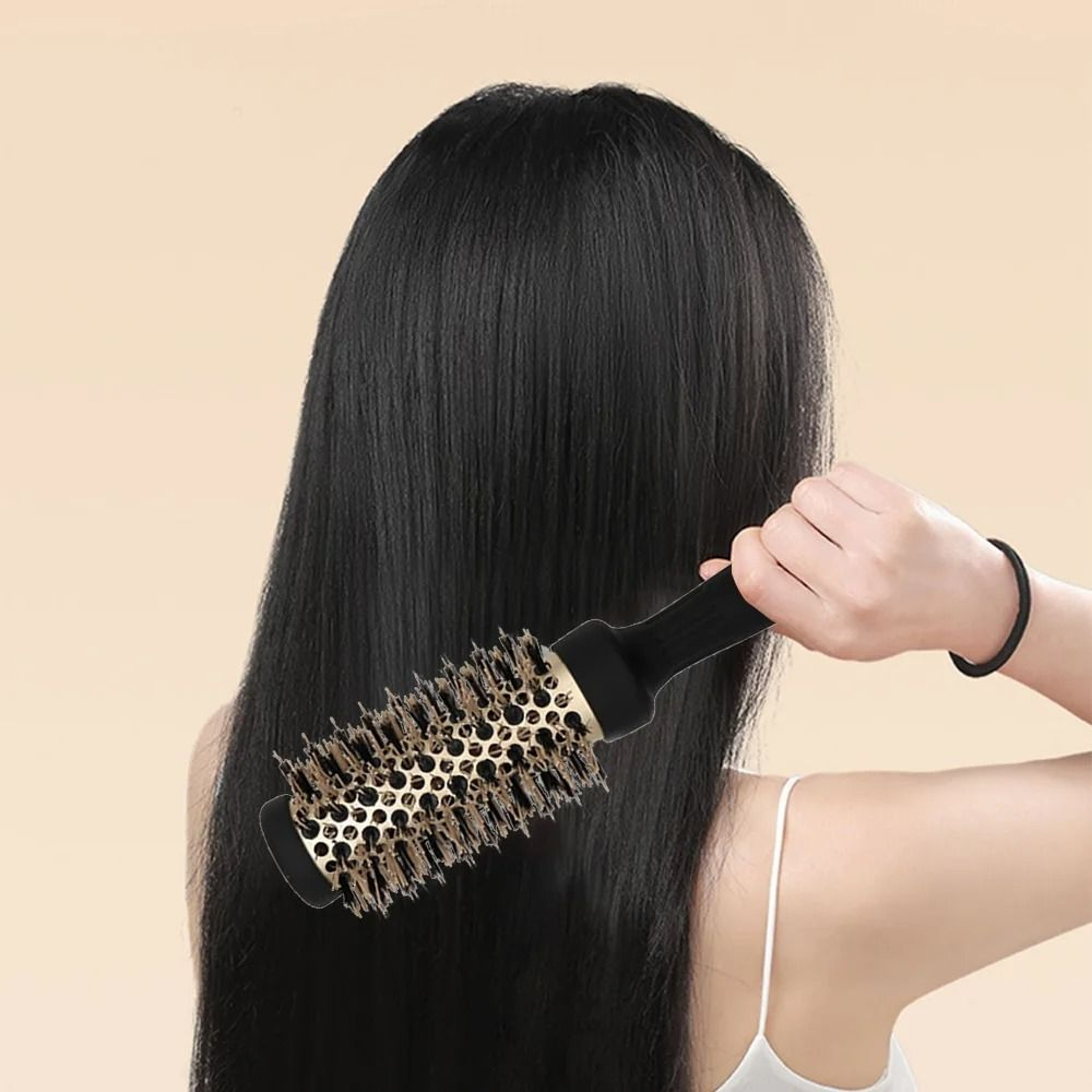 Professional High Temperature Resistant Ceramic Round Hair Brush Set 5