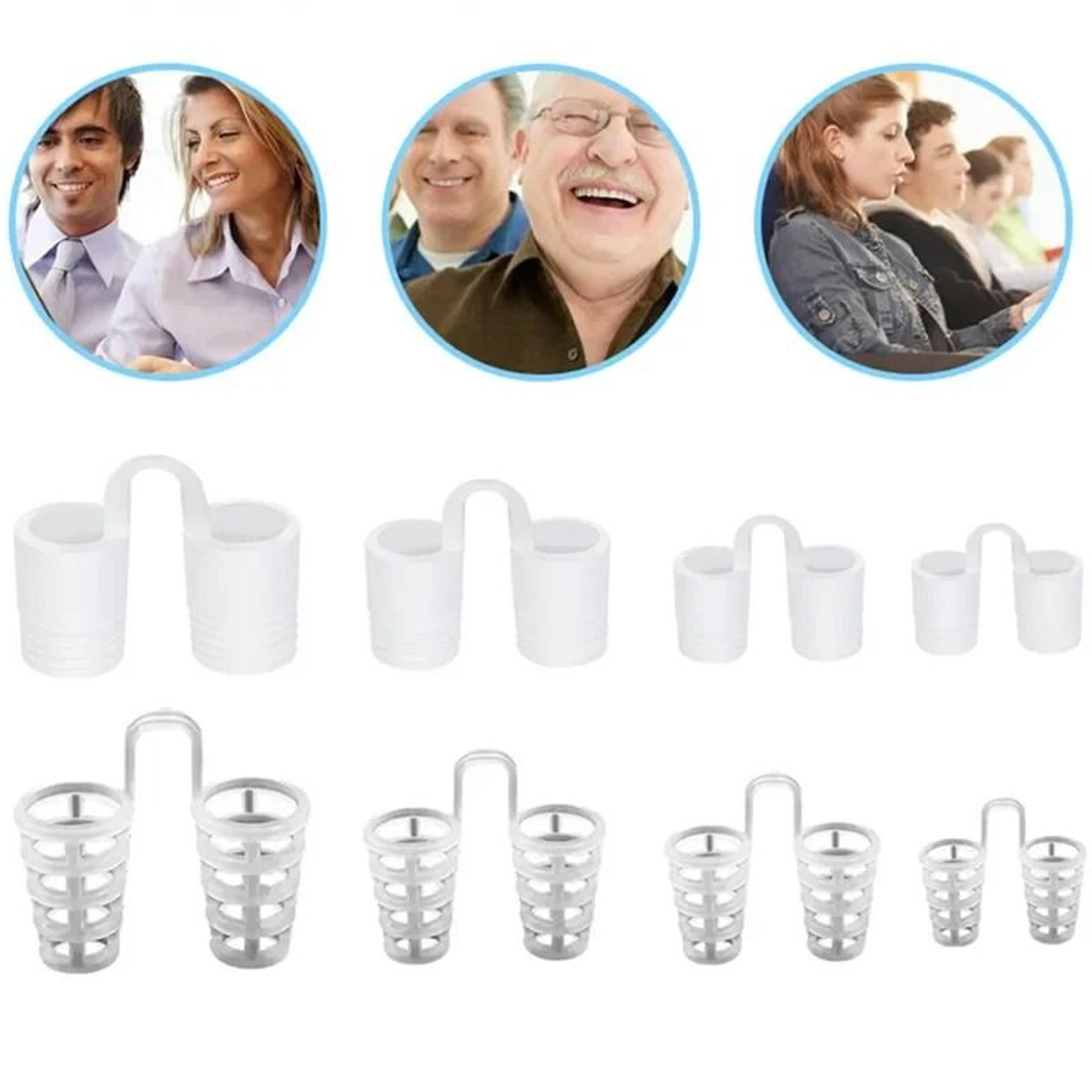 Relieve Snoring Nose Clip Breathing Aid Anti Snore Device 4