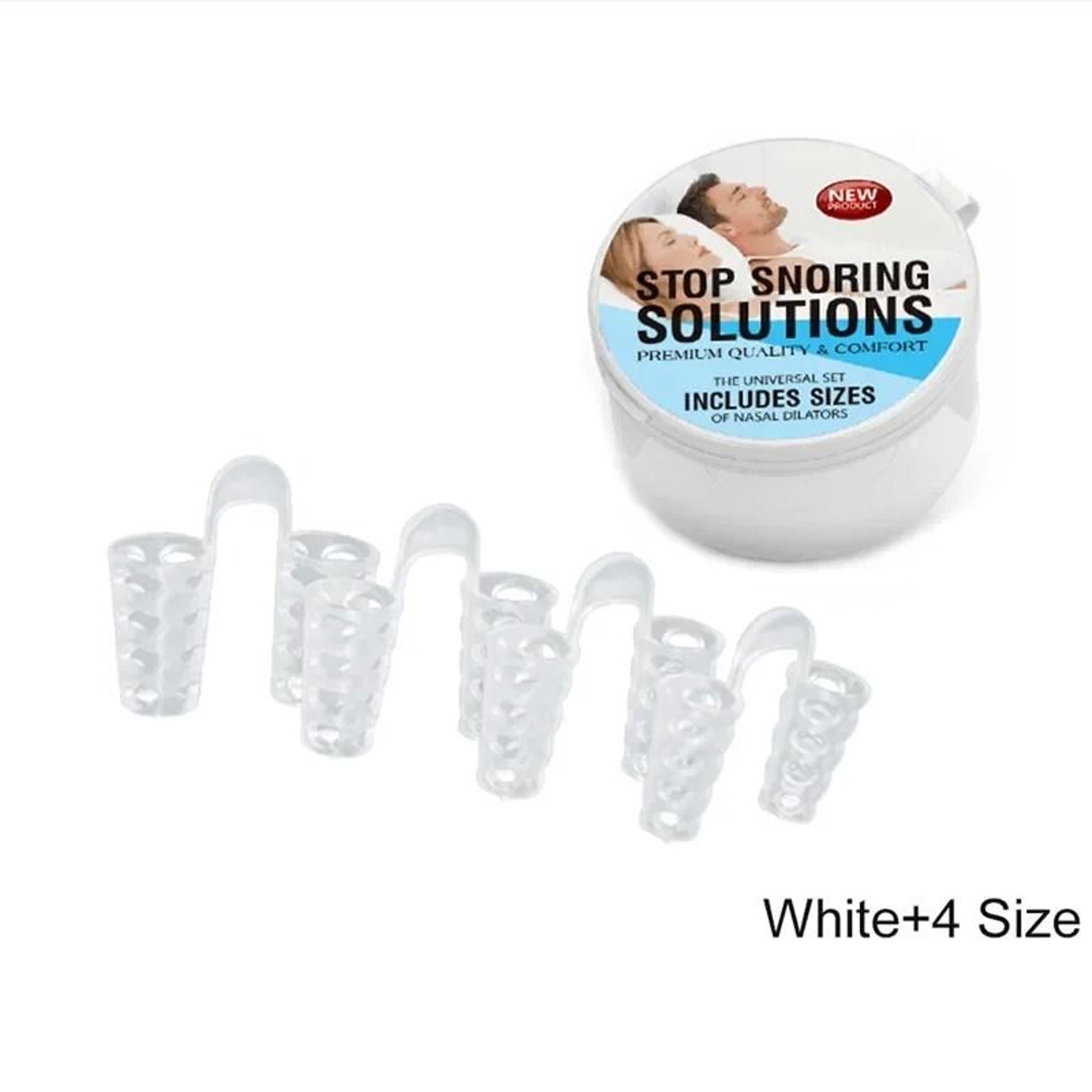Relieve Snoring Nose Clip Breathing Aid Anti Snore Device 12