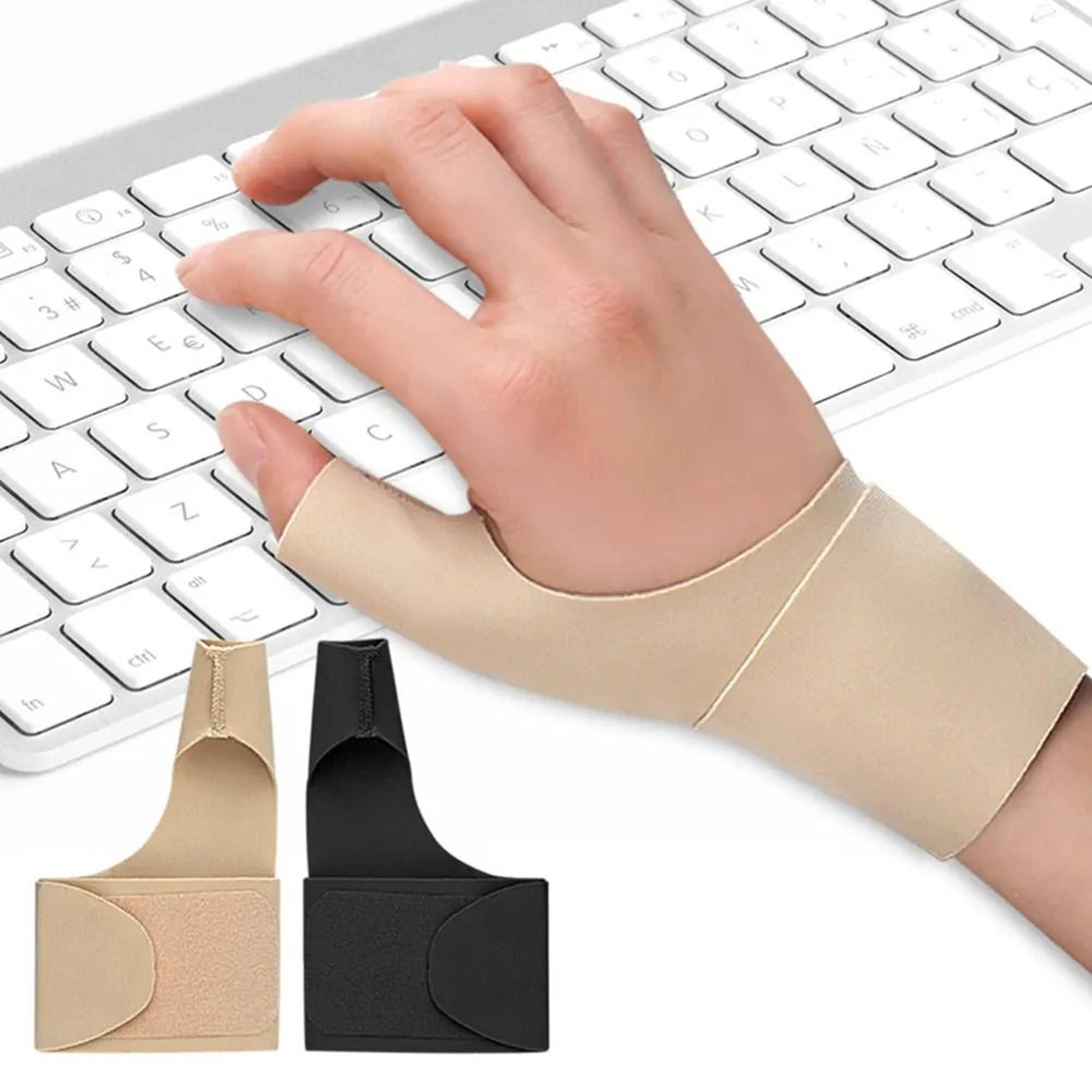 Adjustable Thumb And Wrist Support Bandage For Stabilizing Hand Movement 4
