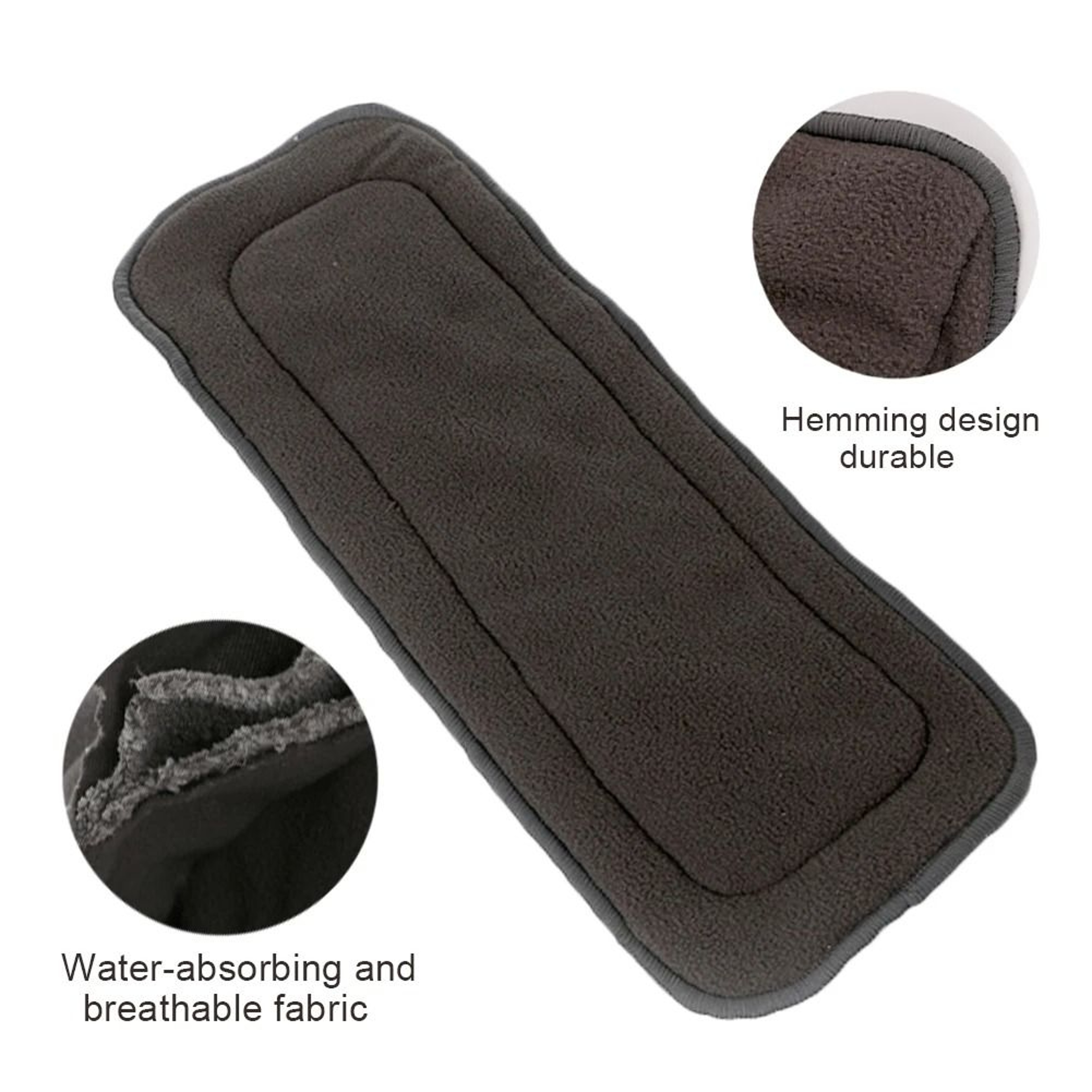 High Absorption Bamboo Charcoal Reusable Adult Diaper With Five Layer Protection 1