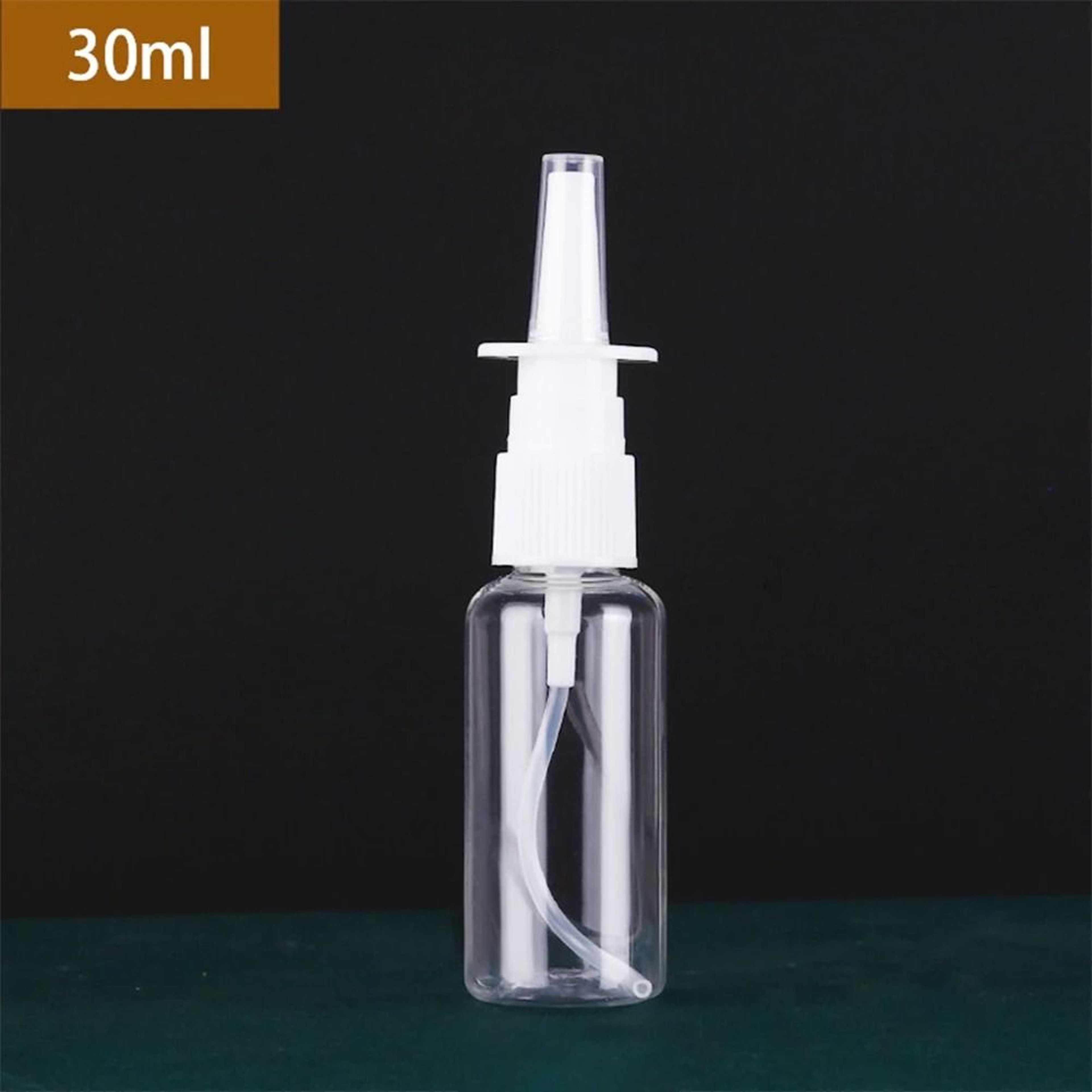 Refillable Plastic Nasal Spray Bottle Set With Pump Mist Nozzle 9