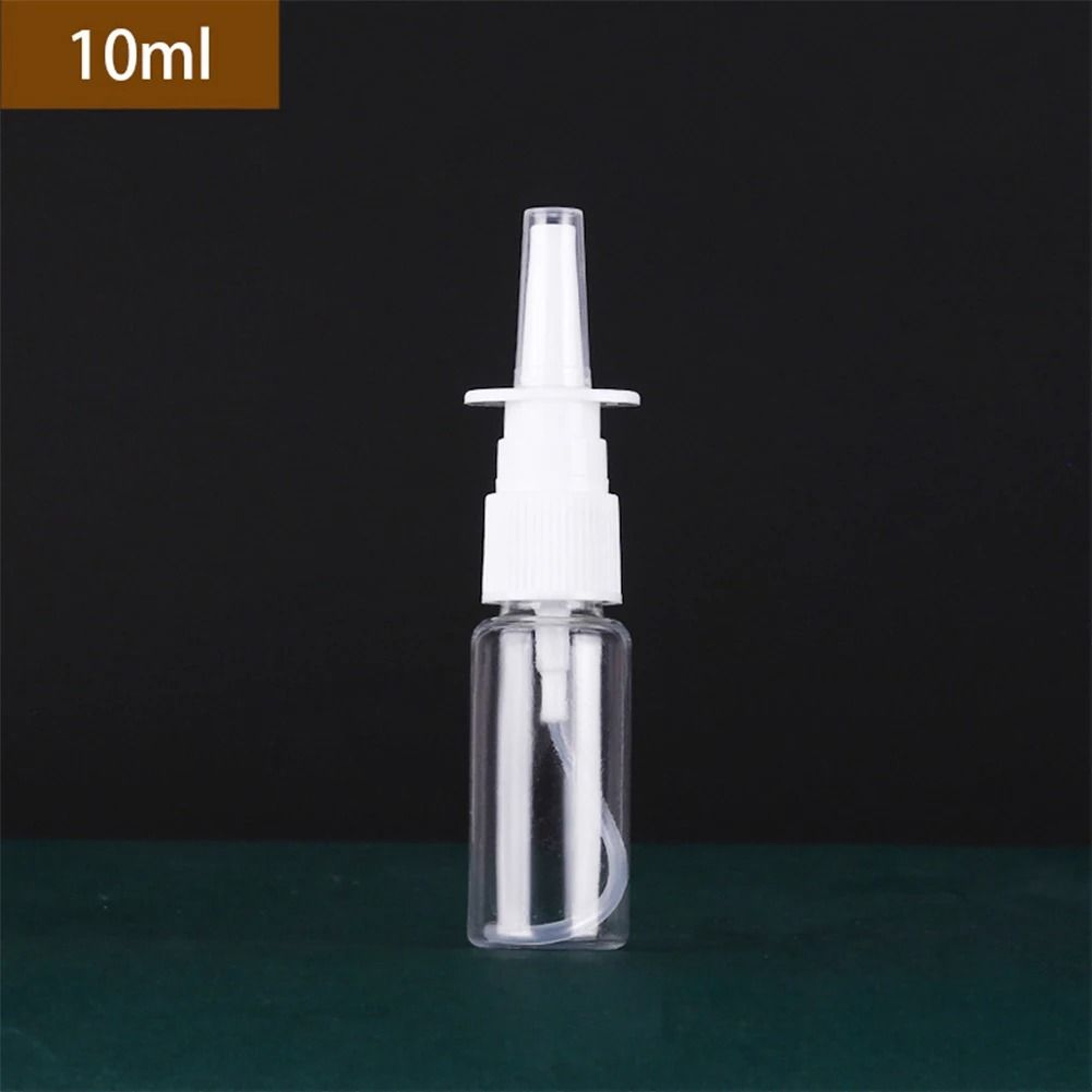 Refillable Plastic Nasal Spray Bottle Set With Pump Mist Nozzle 7