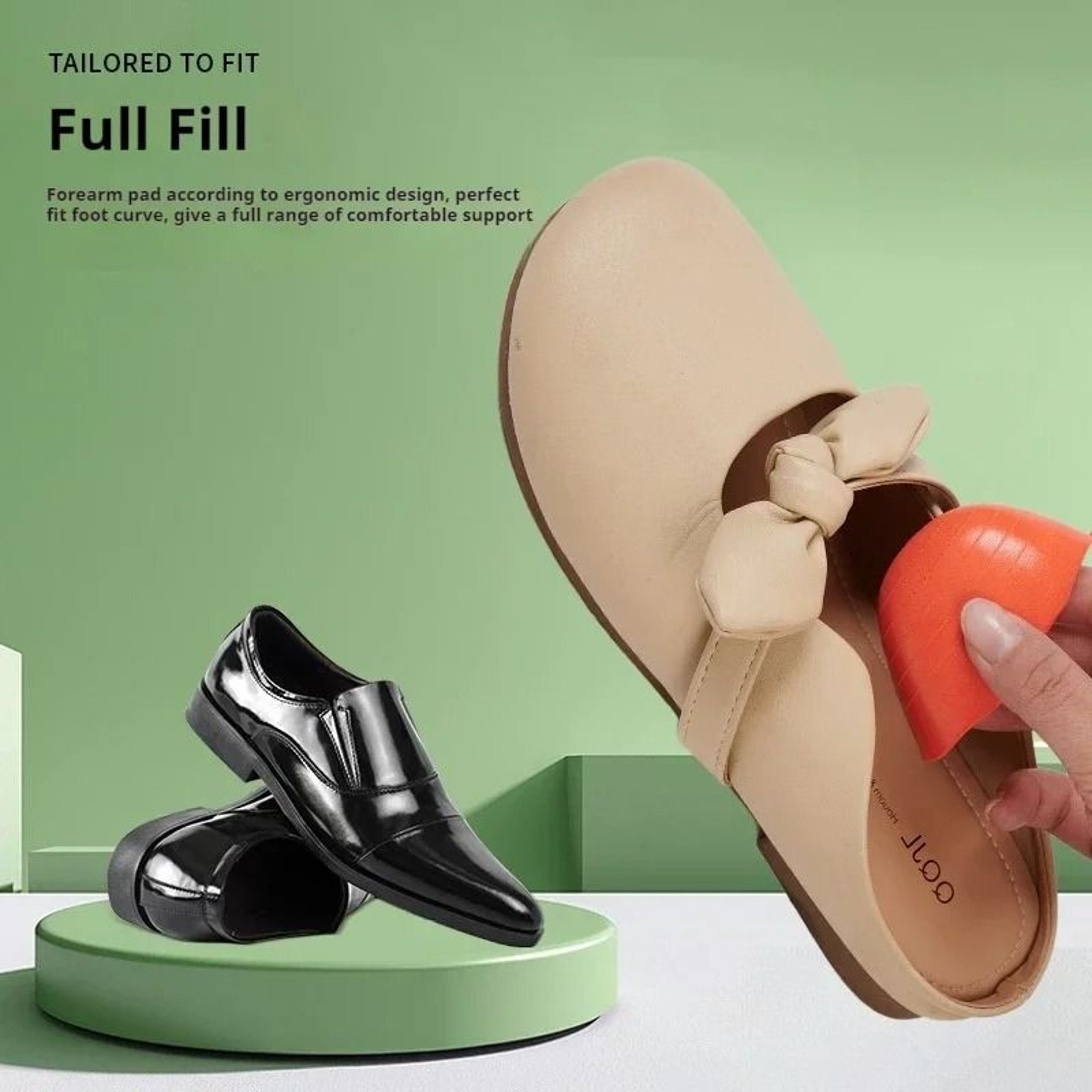 Soft Toe Plug Inserts For Shoes With Cushion Support And Adjustable Fit 2