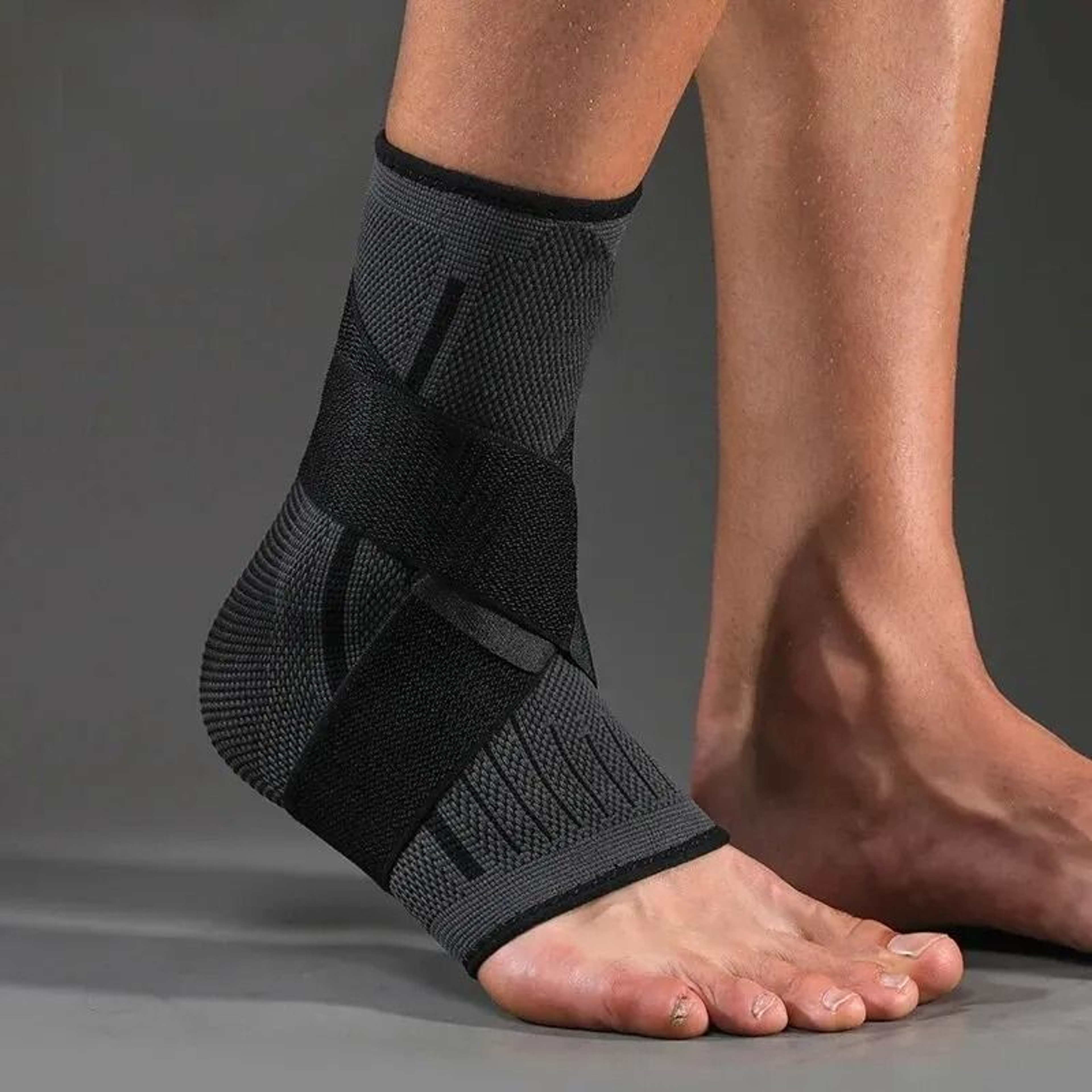 Adjustable Compression Ankle Support Brace For Running Sports And Injury Protection 7