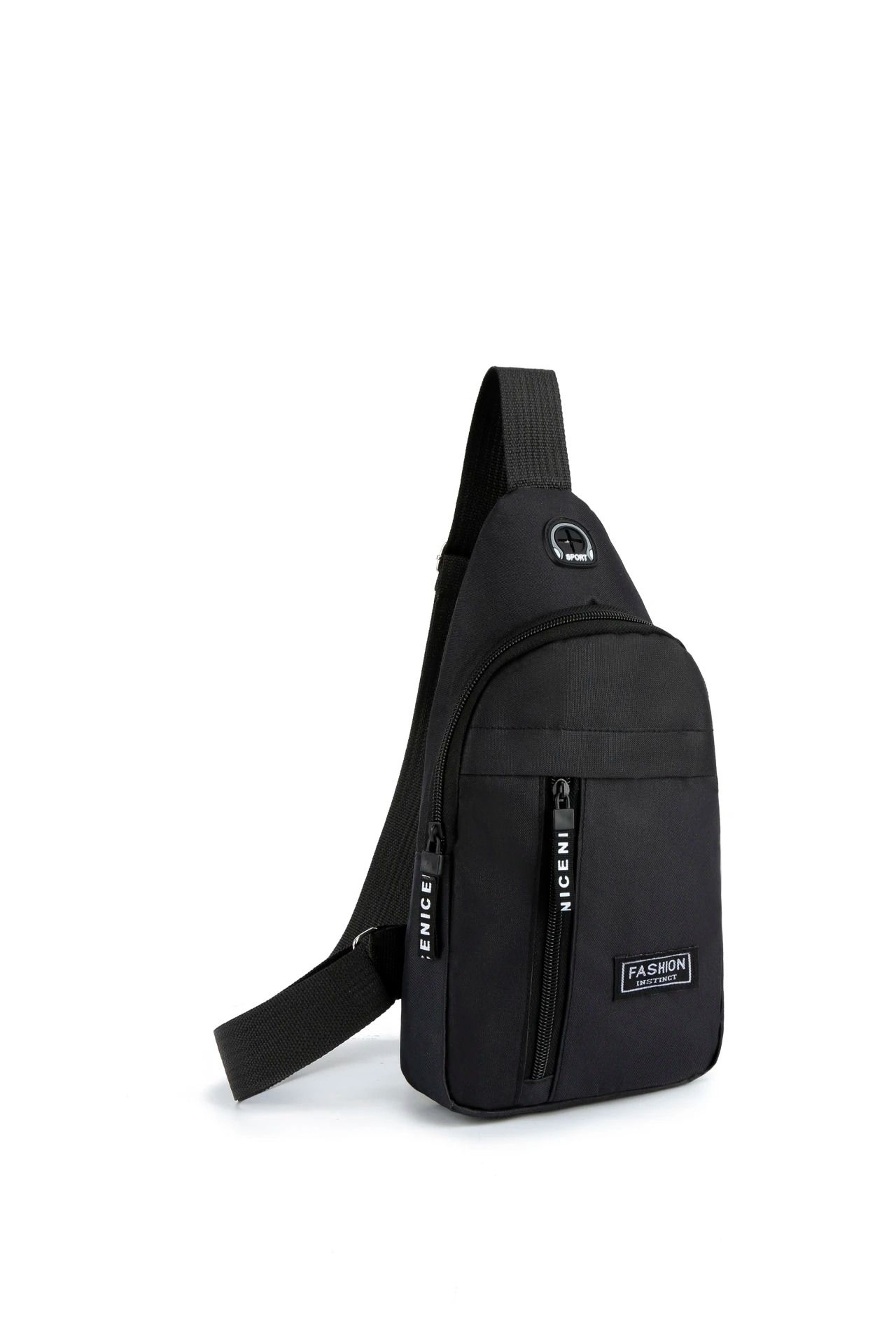 Mens Trendy Crossbody Chest Bag With Adjustable Shoulder Strap For Everyday Carry 2