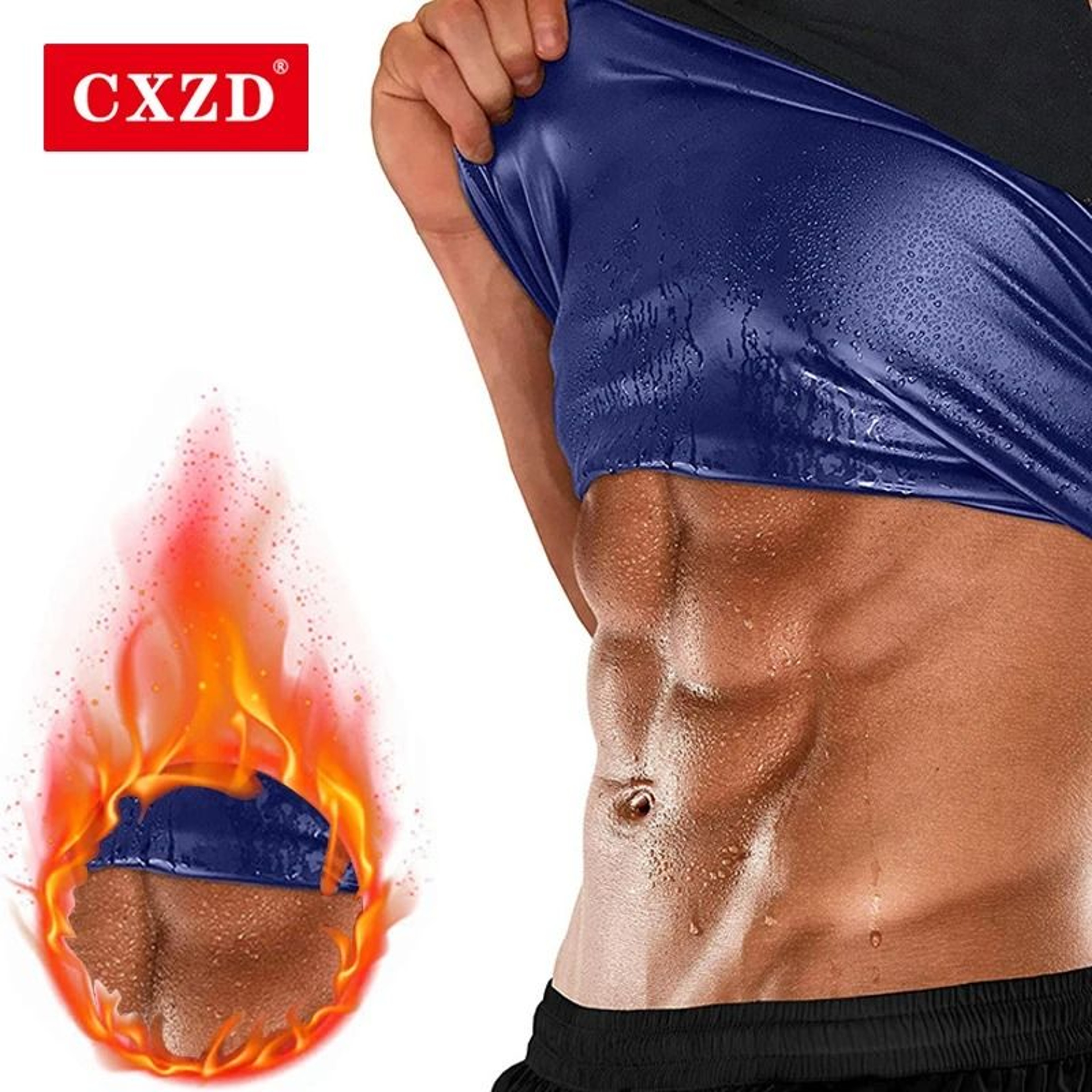 Neoprene Sauna Sweat Vest Waist Trainer For Slimming And Body Shaping 0