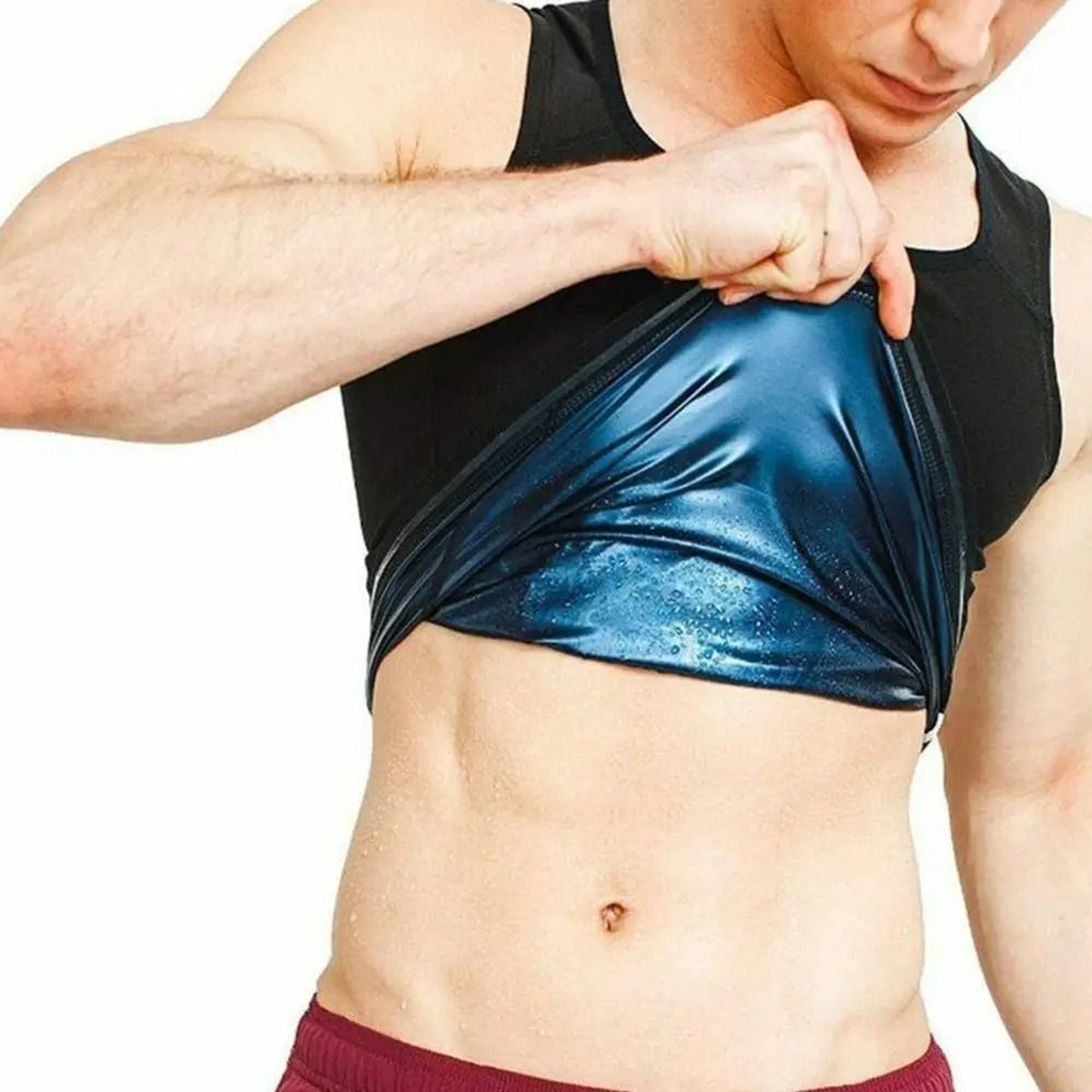 Neoprene Sauna Sweat Vest Waist Trainer For Slimming And Body Shaping 1