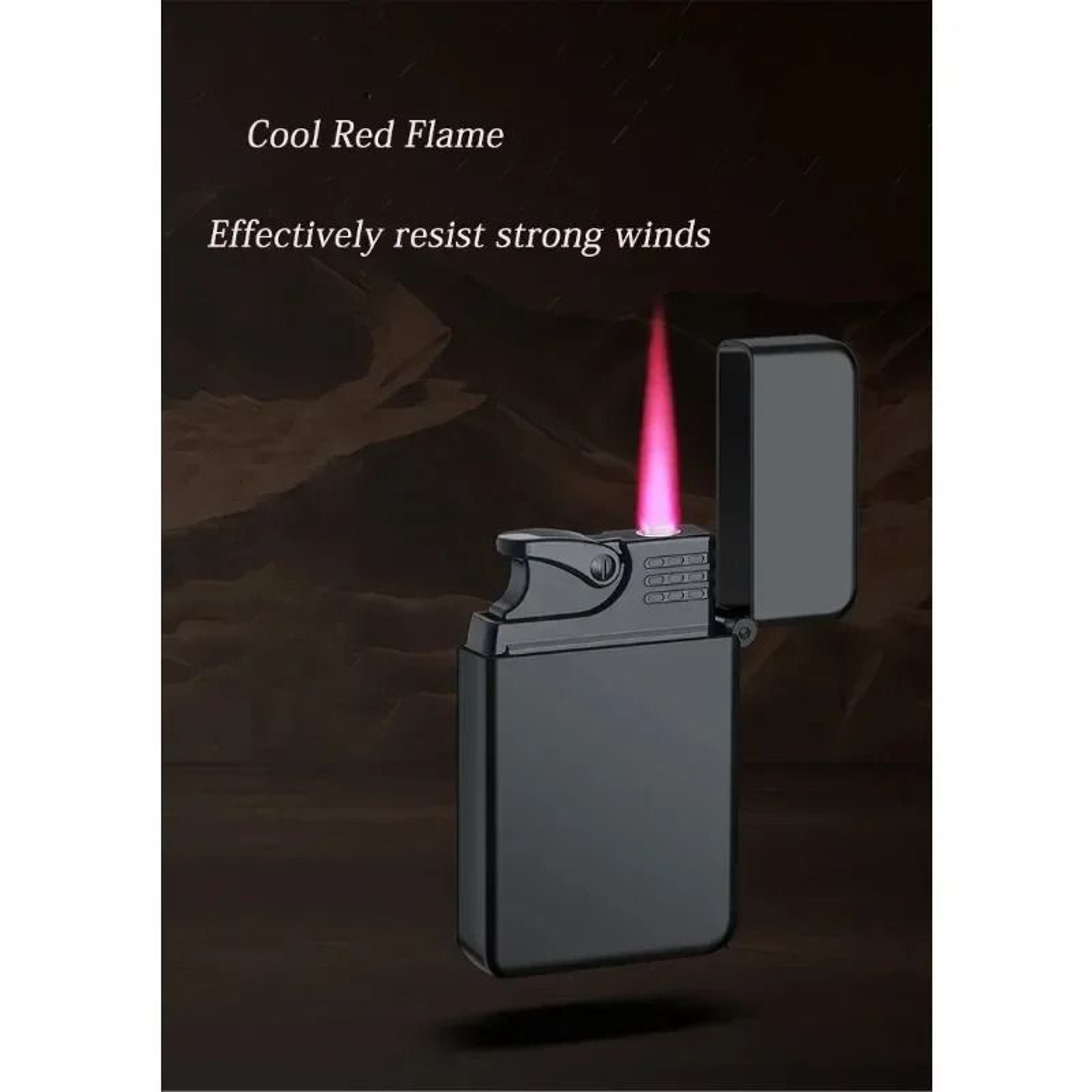 Electroplated Metal Windproof Lighter With Dragon Design 1