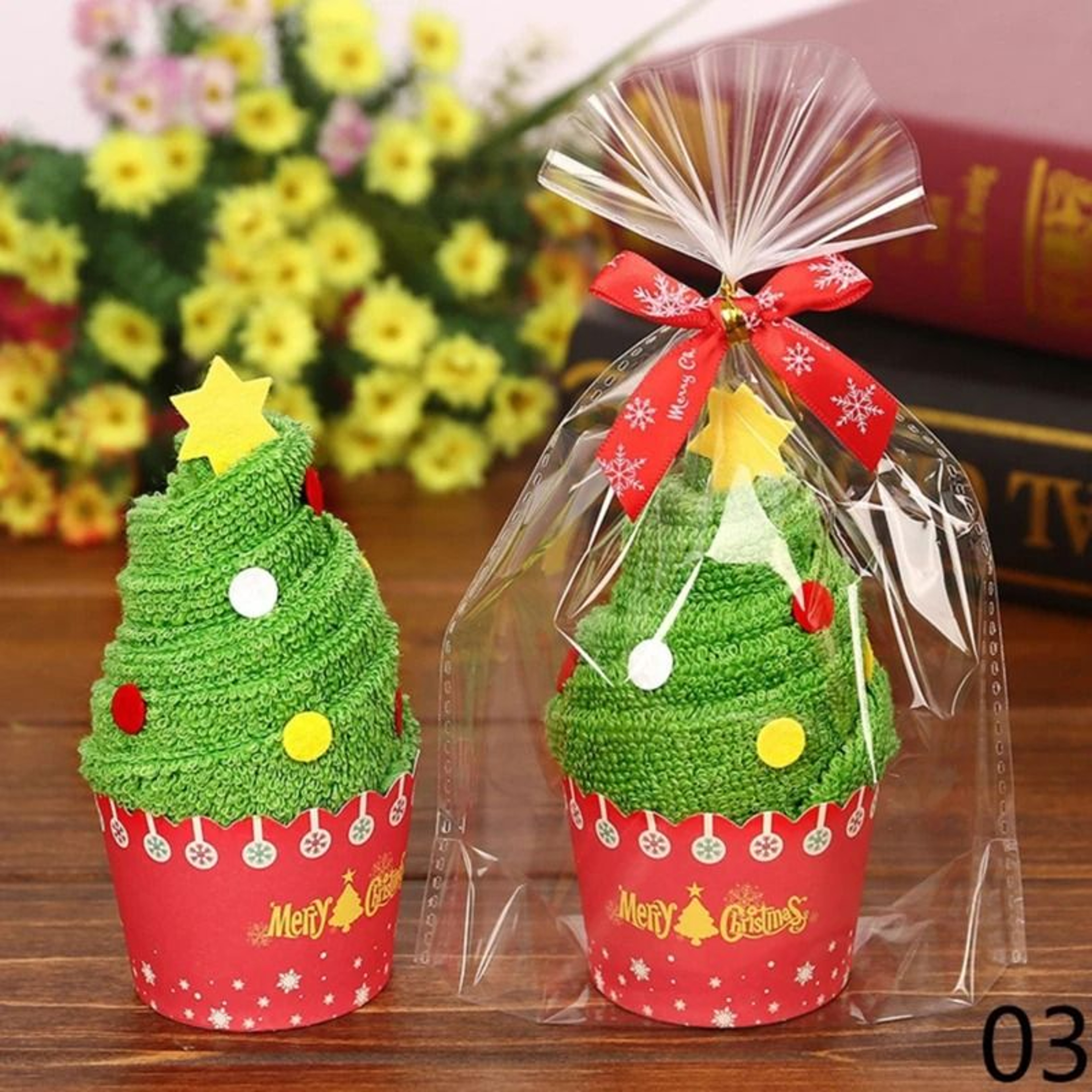 Christmas Soft Santa Hand Towel For Holiday Bathroom And Home Use 4