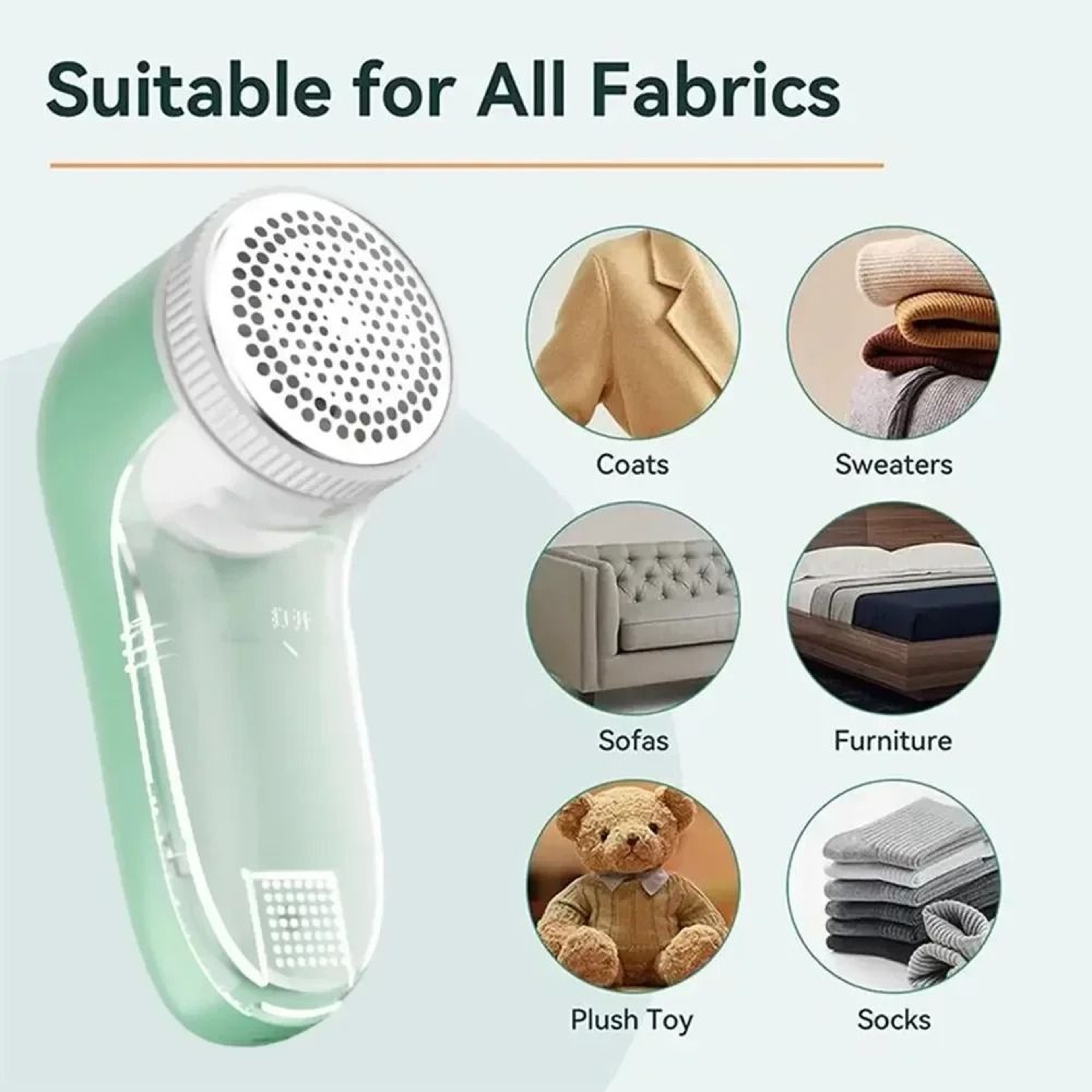 Electric Lint Remover For Clothes And Pet Hair Cleaning Roller 2
