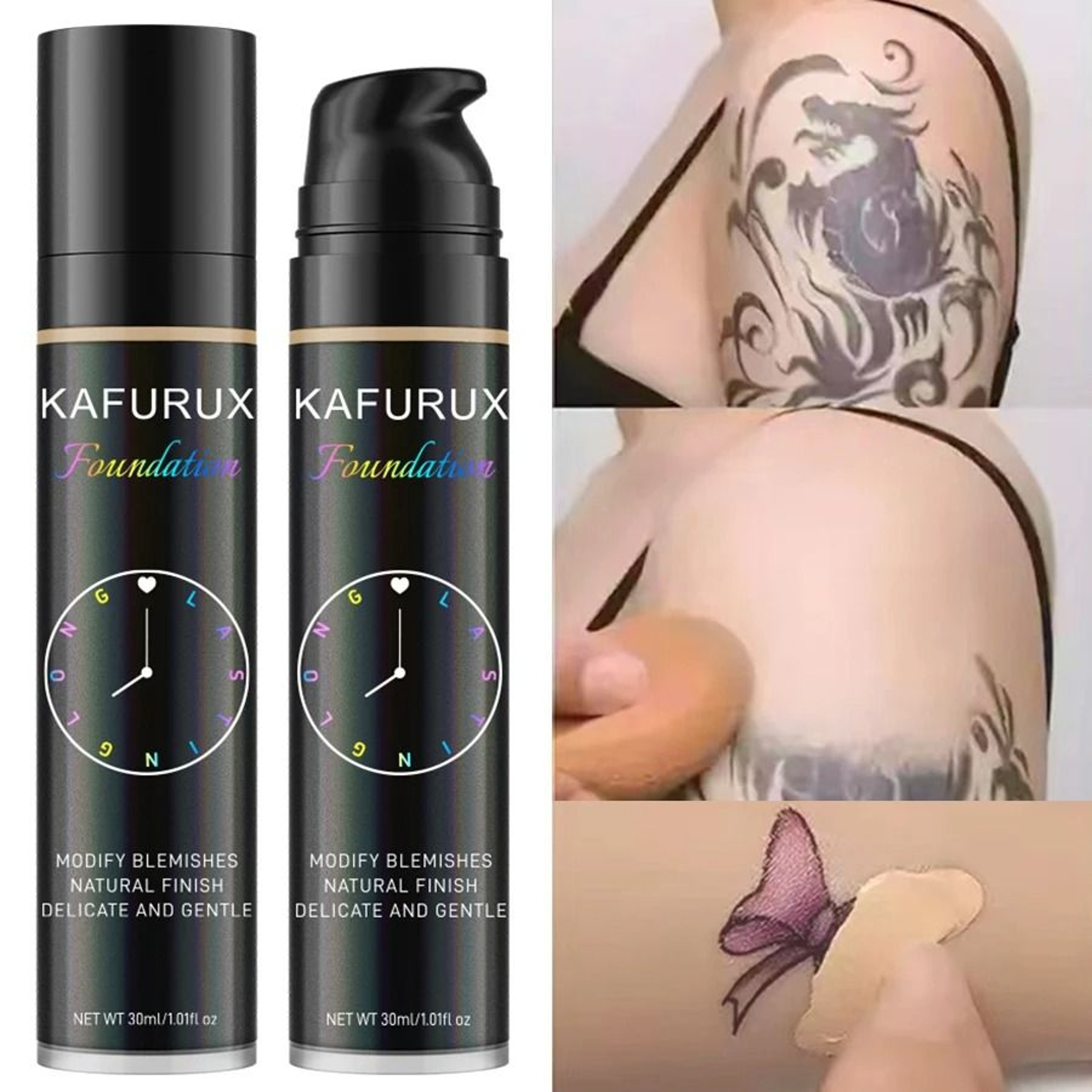 Liquid Foundation Waterproof Concealer Face Makeup Base 3