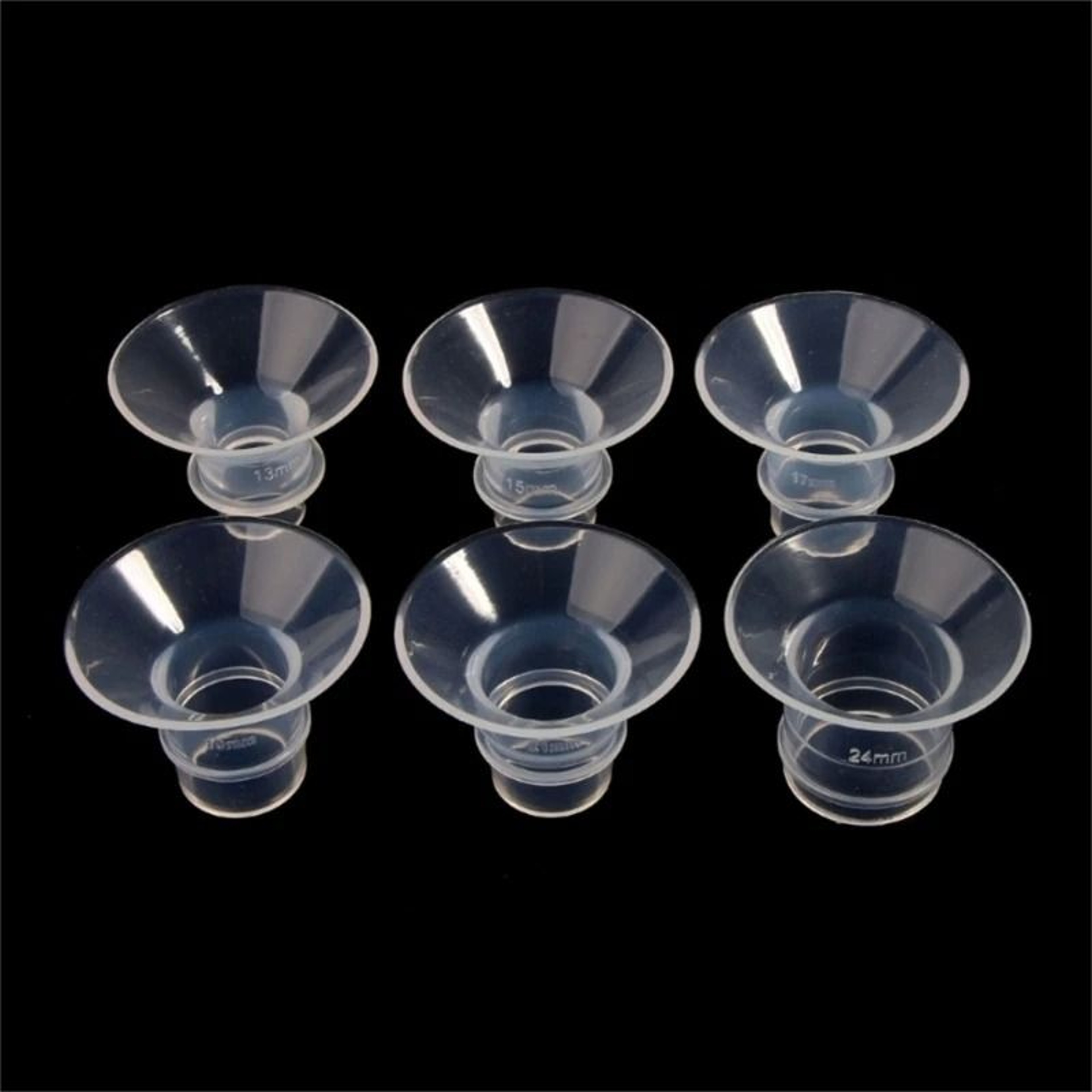 Silicone Flange Inserts For Electric Breast Pumps Narrow Connector Shield 1