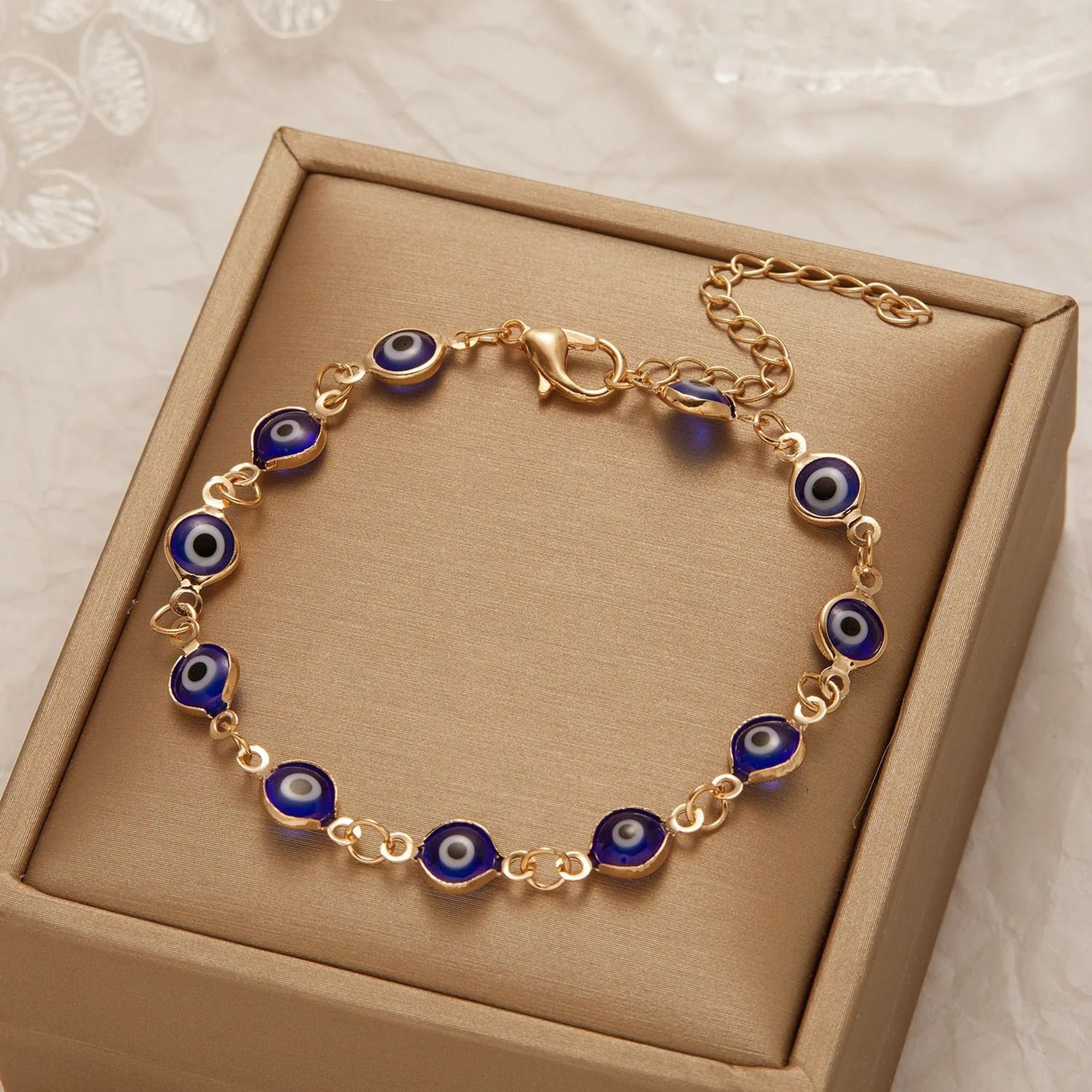 Lucky Turkey Evil Eye Adjustable Bracelet For Men And Women 6
