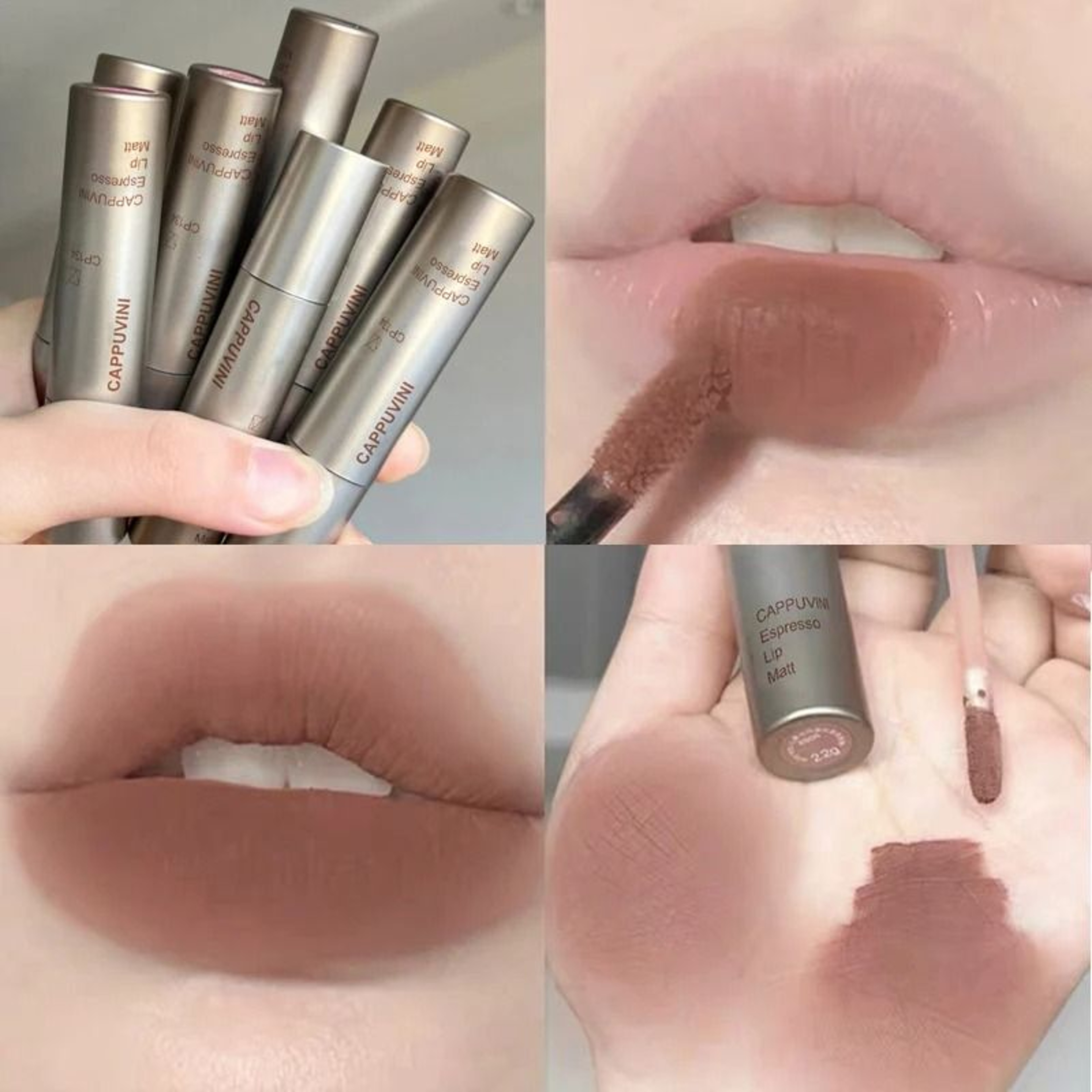 Silicone Velvet Matte Waterproof Lip Gloss NonStick Cup Liquid Lipstick 11