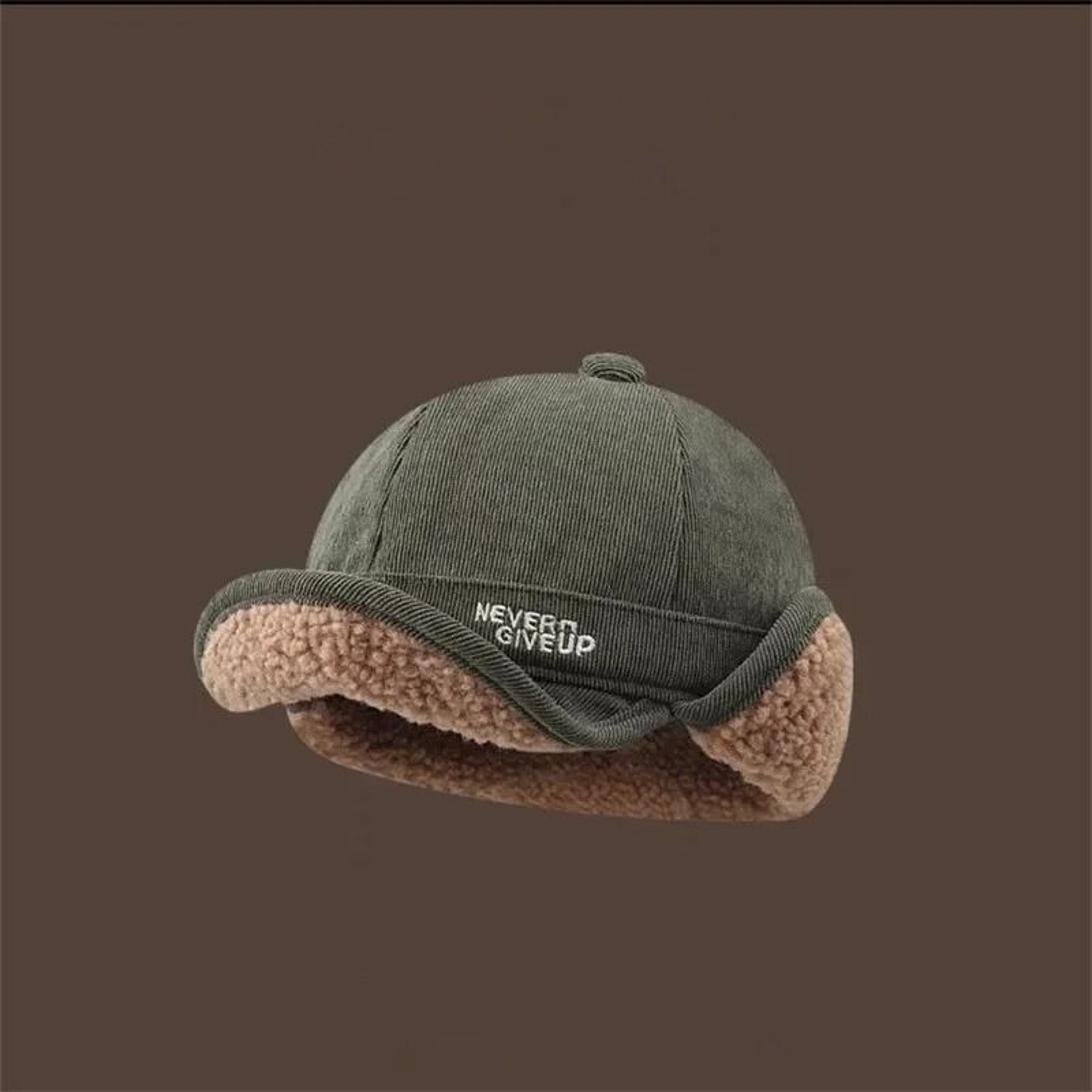 Unisex Winter Warm Fleece Lined Ear Protection Hat Windproof Outdoor Cycling Hat 6