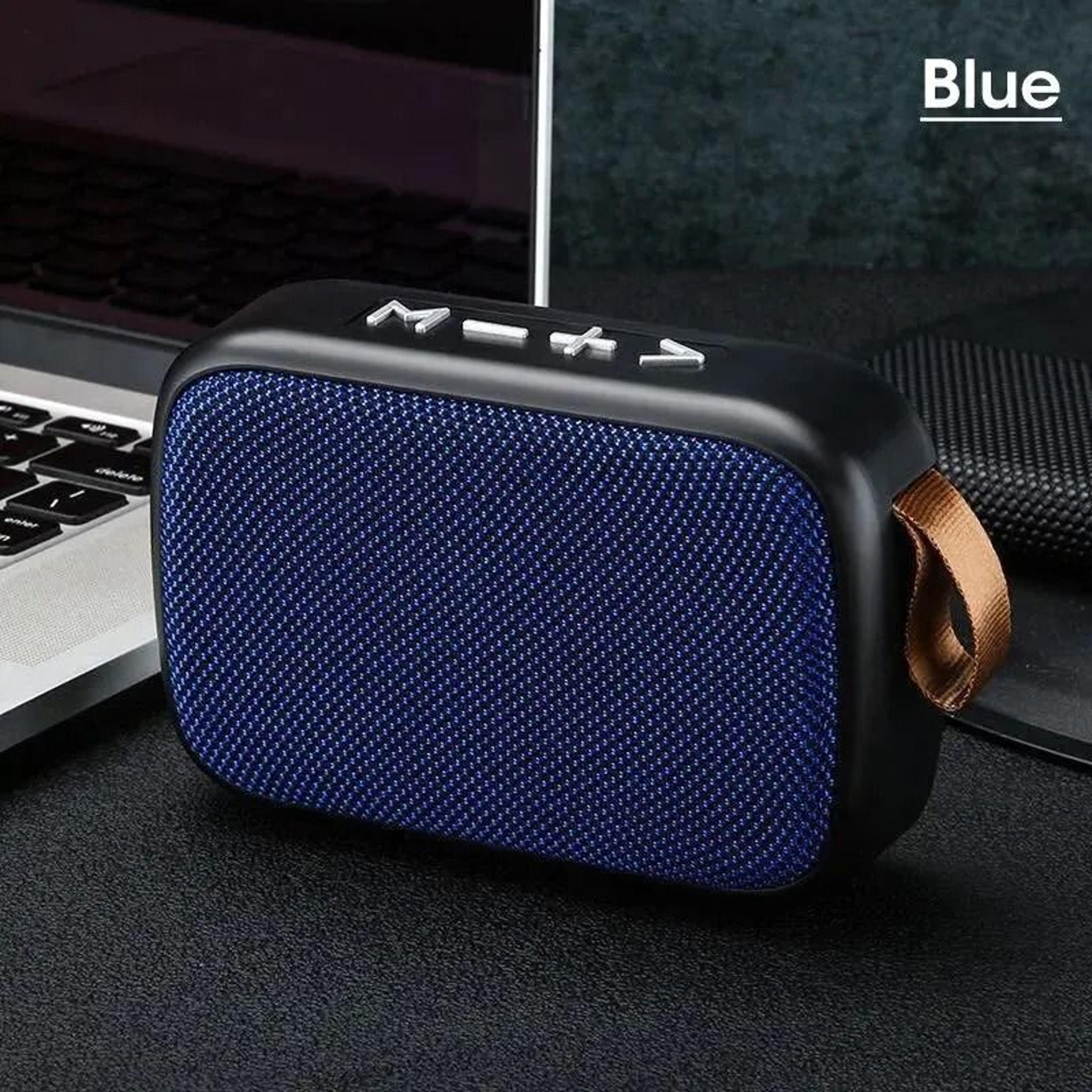 Wireless Portable Mini Speaker With Subwoofer Sound And Fabric Design 2