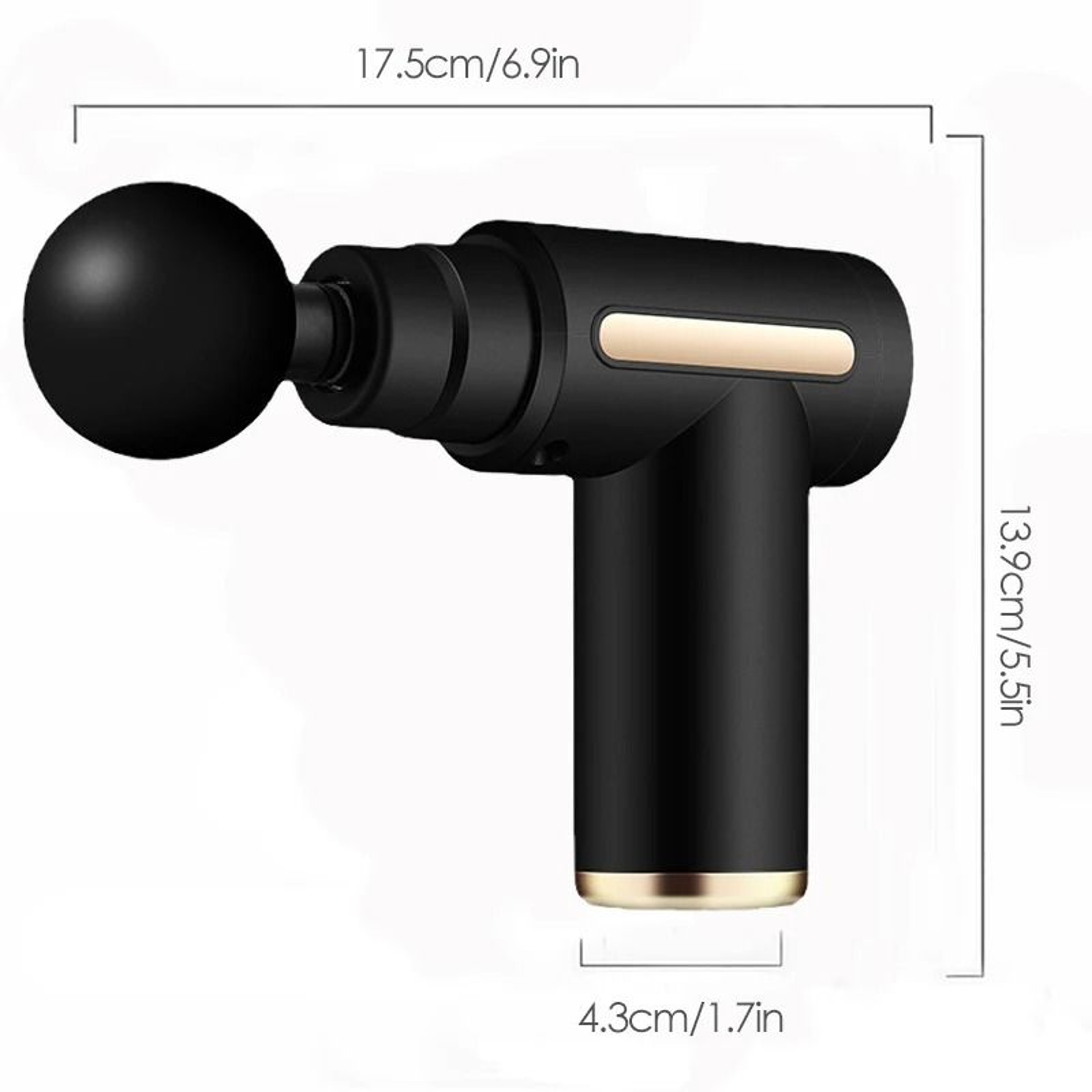 Mini Deep Tissue Muscle Massage Gun 30 Speed Portable Body Massager 5