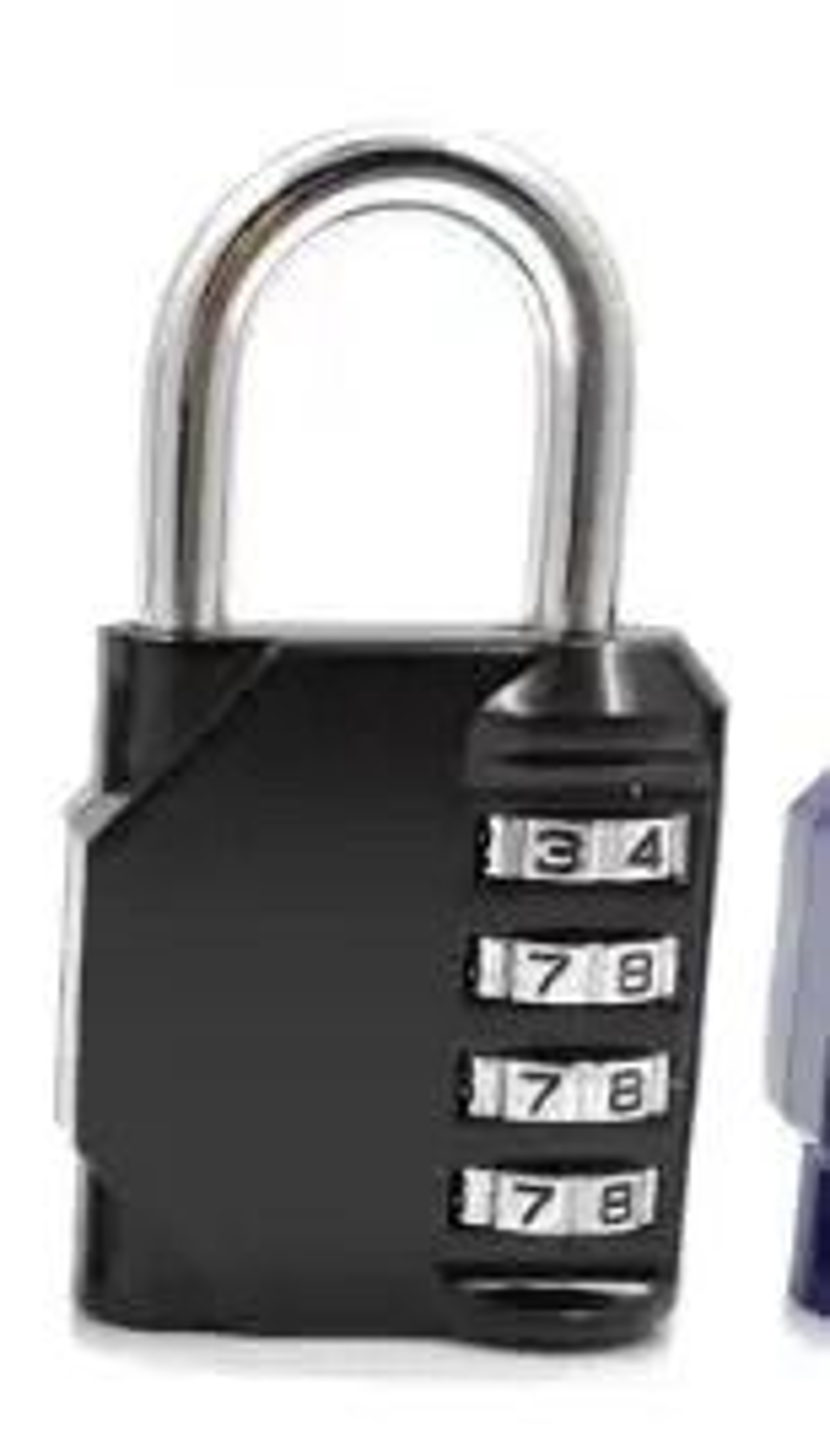Four Digit Combination Padlock For Cabinets Luggage And Backpack Security 6