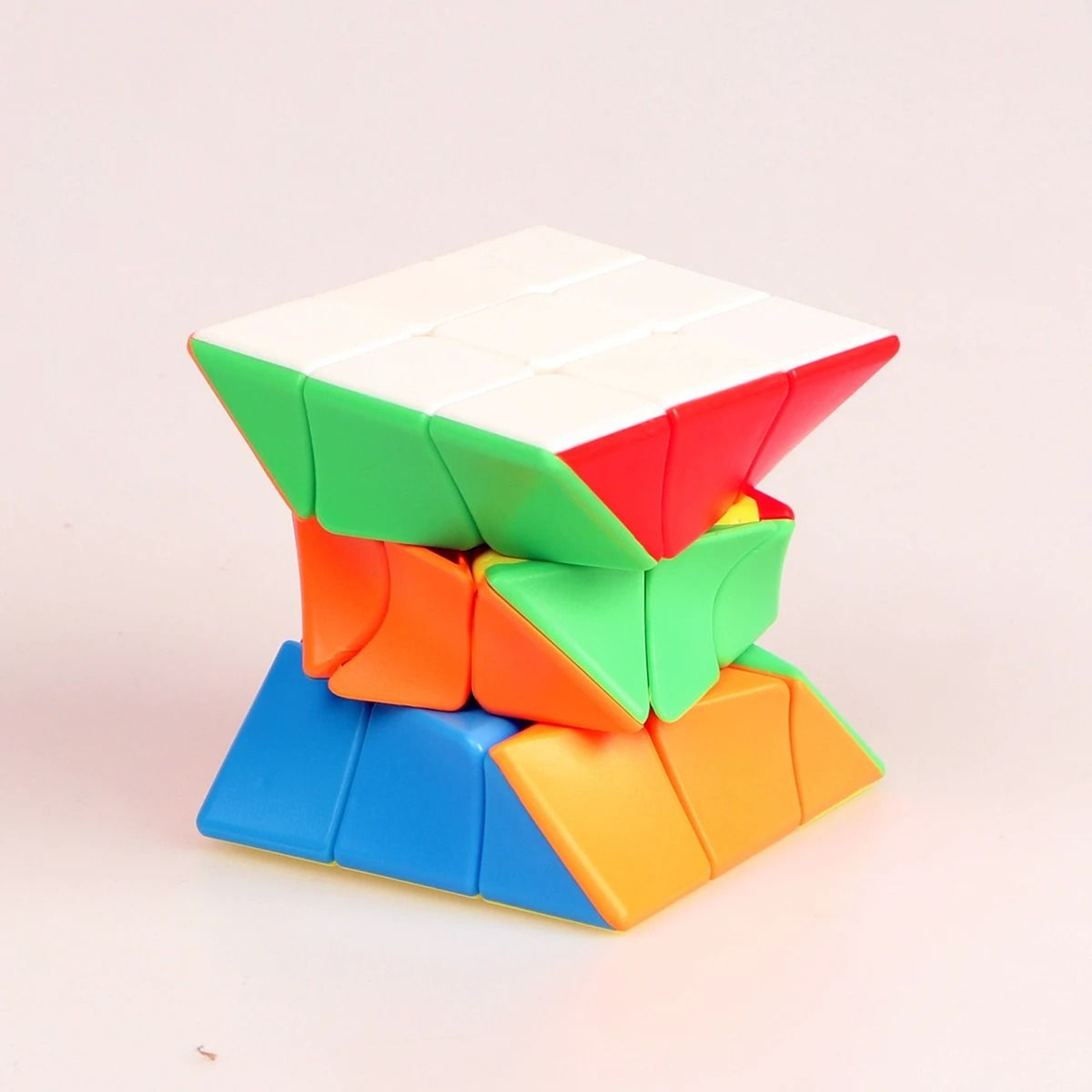 Twisted 3x3x3 Speed Puzzle Cube For Stress Relief And Brain Training 2