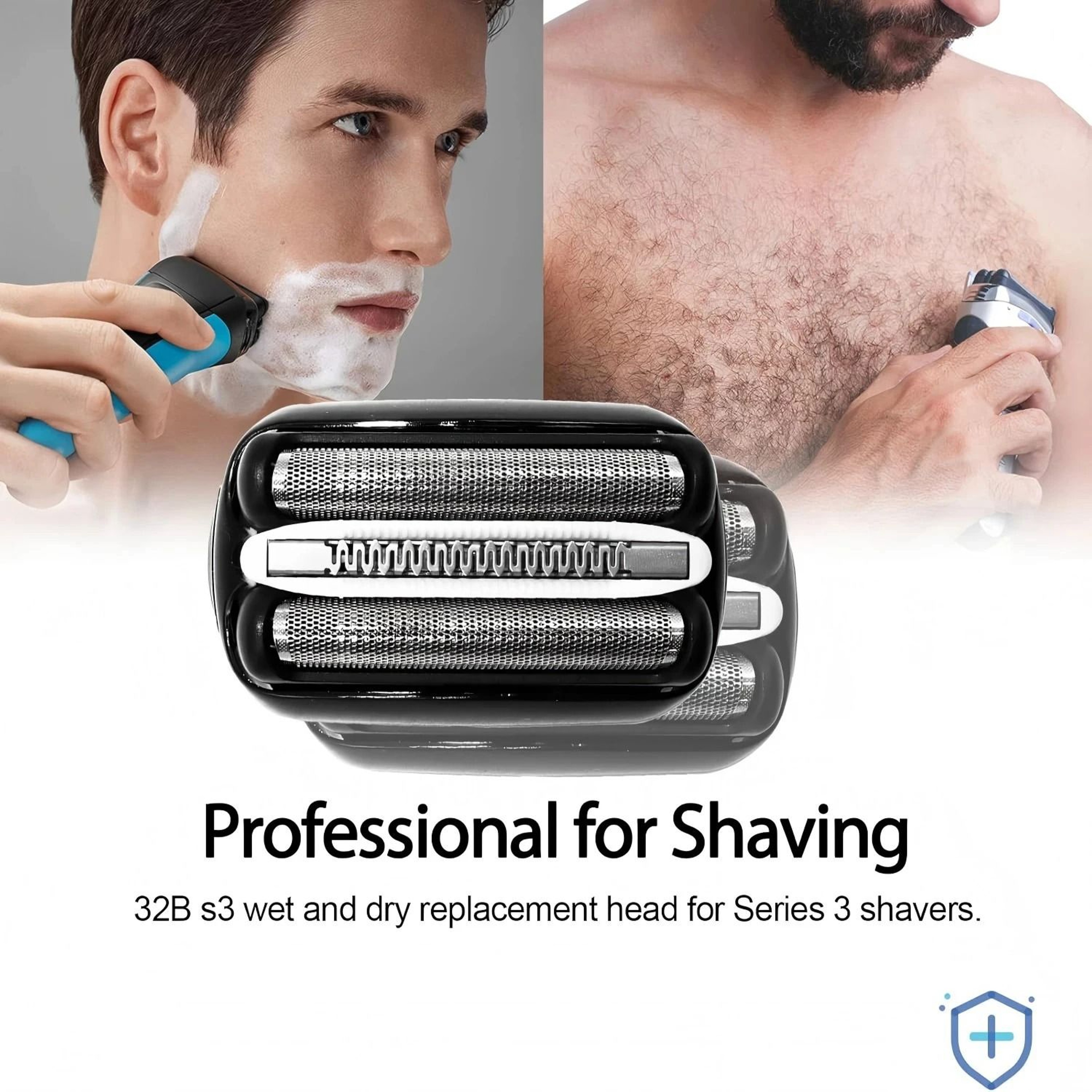 Replacement Foil Head Blade For Braun Series 3 Shavers Compatible With 300S 301S 310S 0