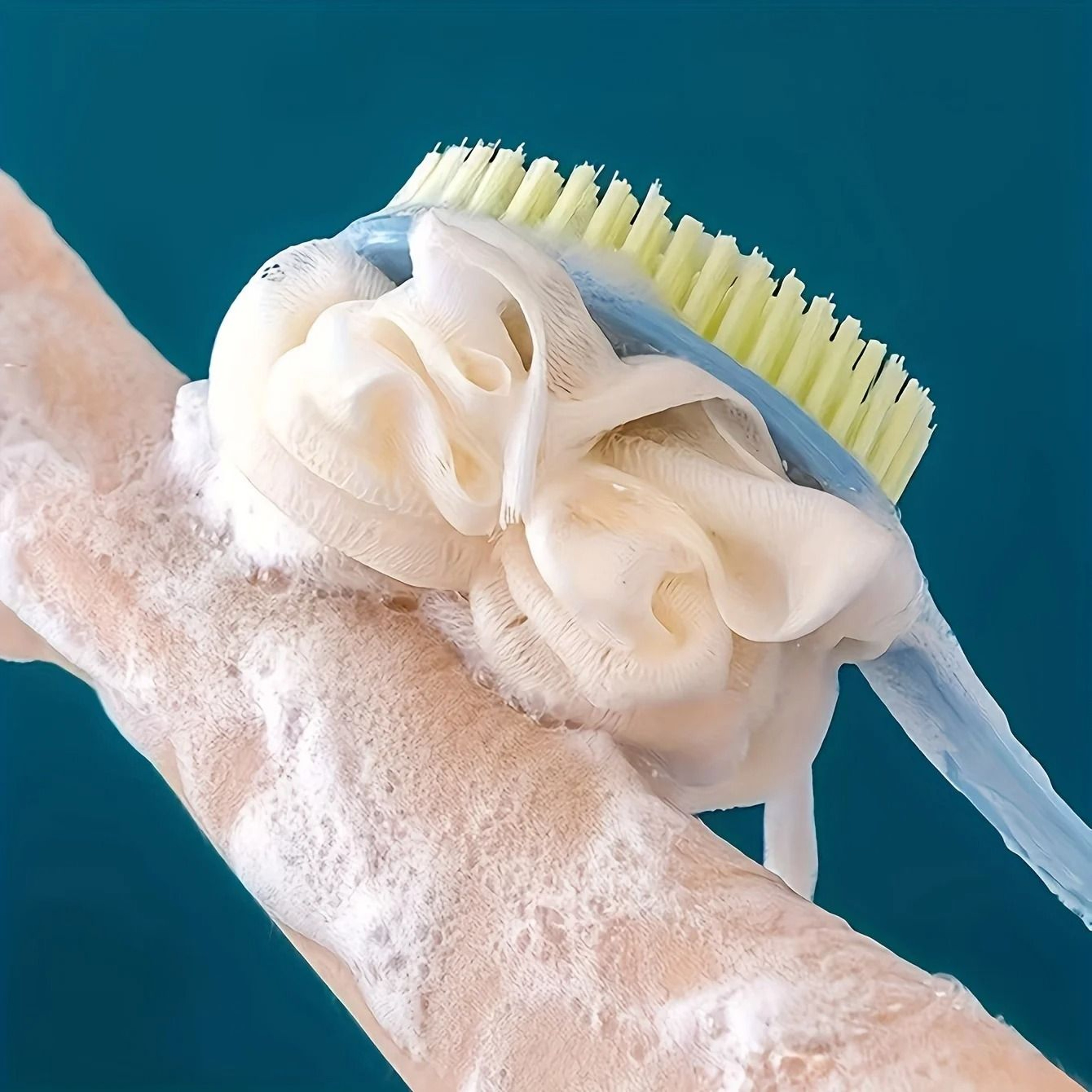 Long Handle Shower Body Brush With Soft Bristles For Exfoliating And Skin Cleansing 3