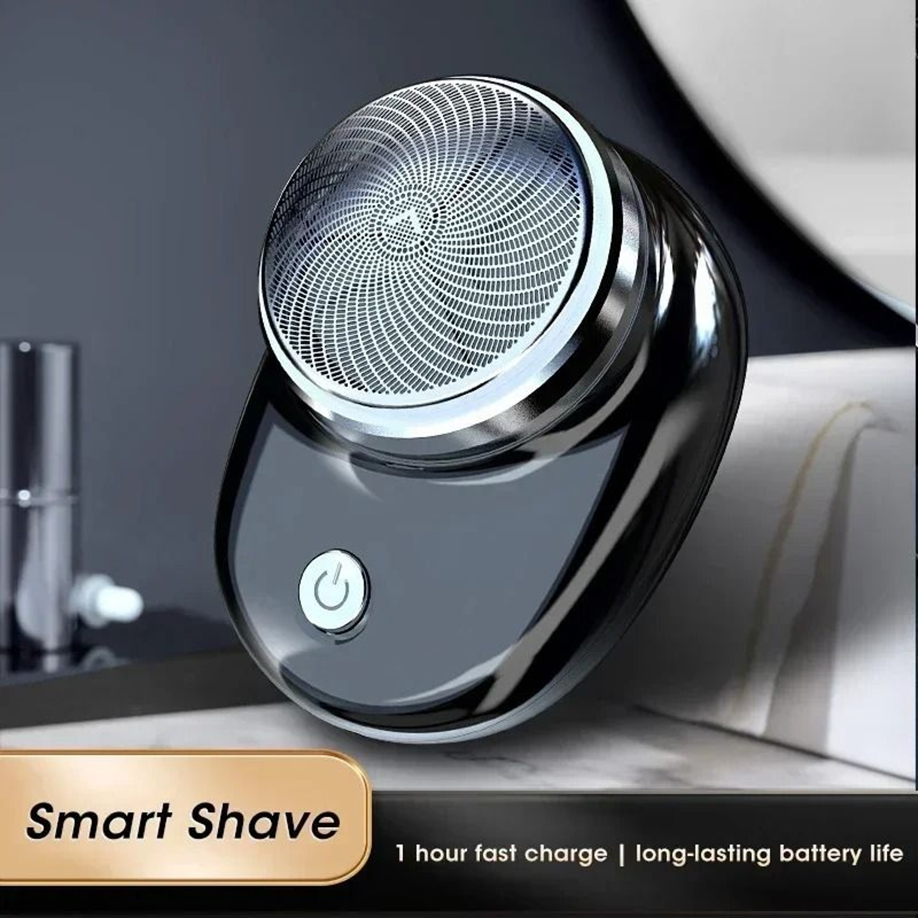 Upgraded Mini Mens Shaver With IPX7 Waterproof Fast Charge And 9000RPM Motor 1