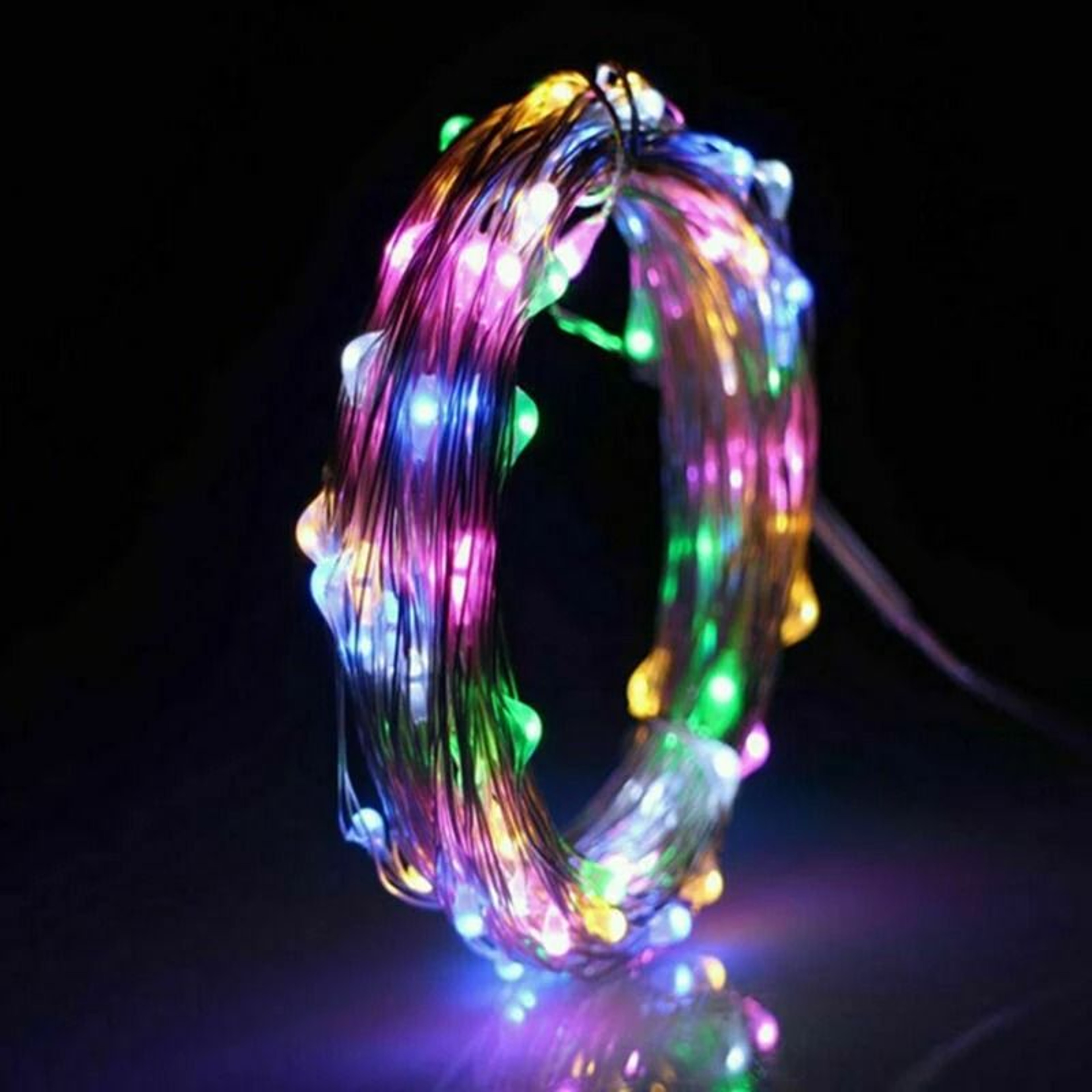 Fairy Light String LED Copper Wire Battery Powered For Bedroom Garden Party Wedding Decoration 8
