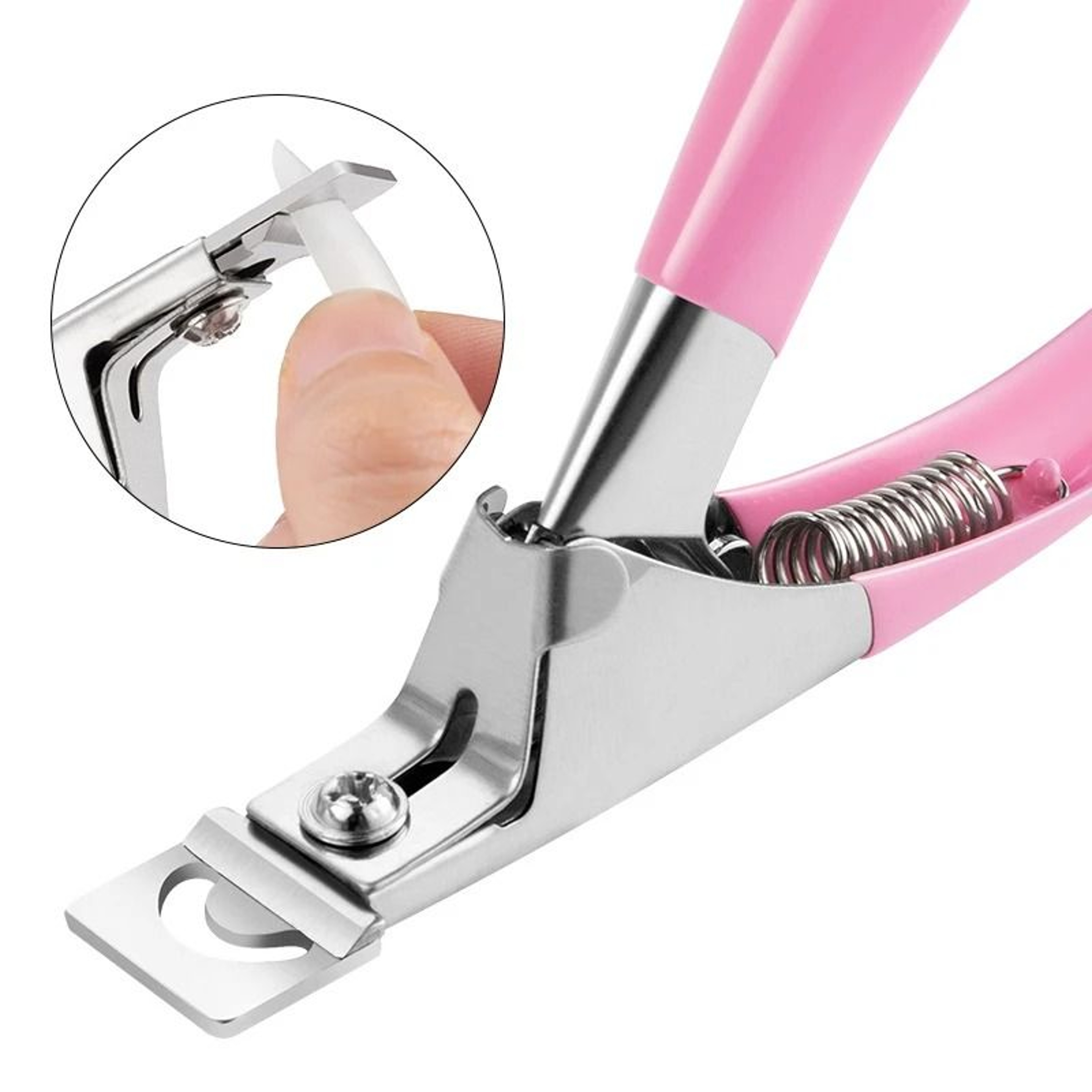 Professional Fake Nail Cutter Nail Cipper Tips Cutter U Type Acrylic Nail Edge Trimmer 1