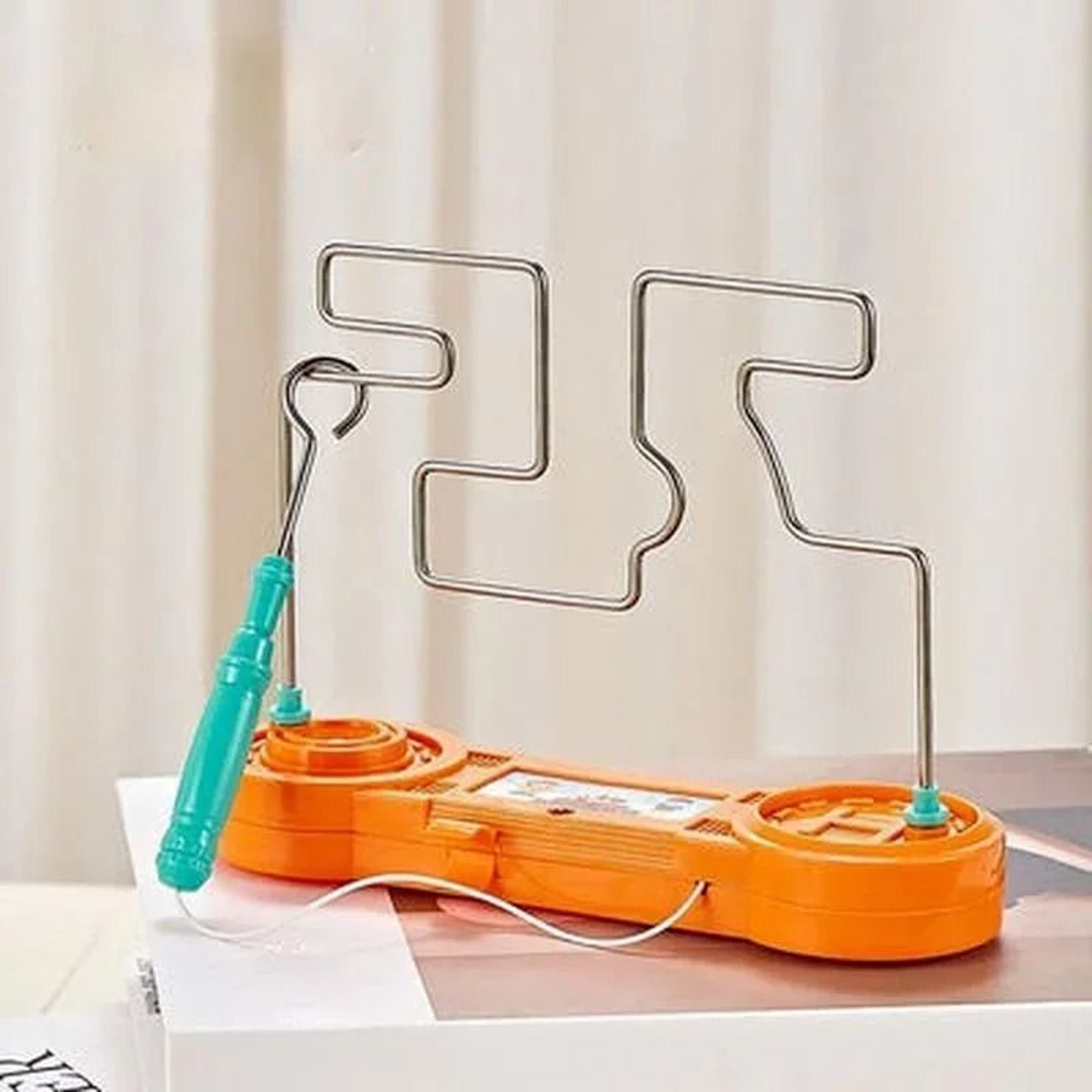 Kids Collision Electric Shock Toy Education Electric Touch Maze Game Party Funny Science Experiment 2
