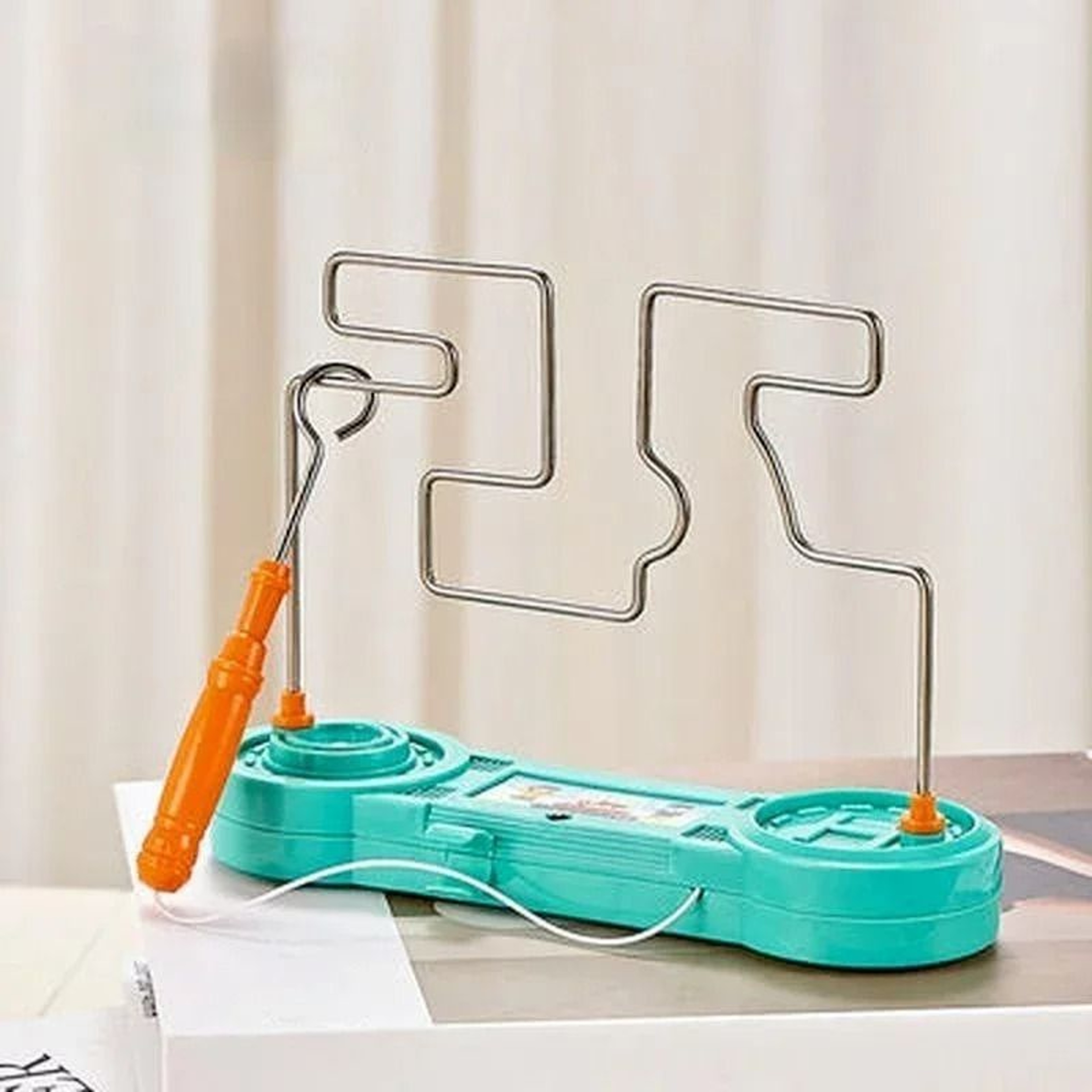 Kids Collision Electric Shock Toy Education Electric Touch Maze Game Party Funny Science Experiment 3