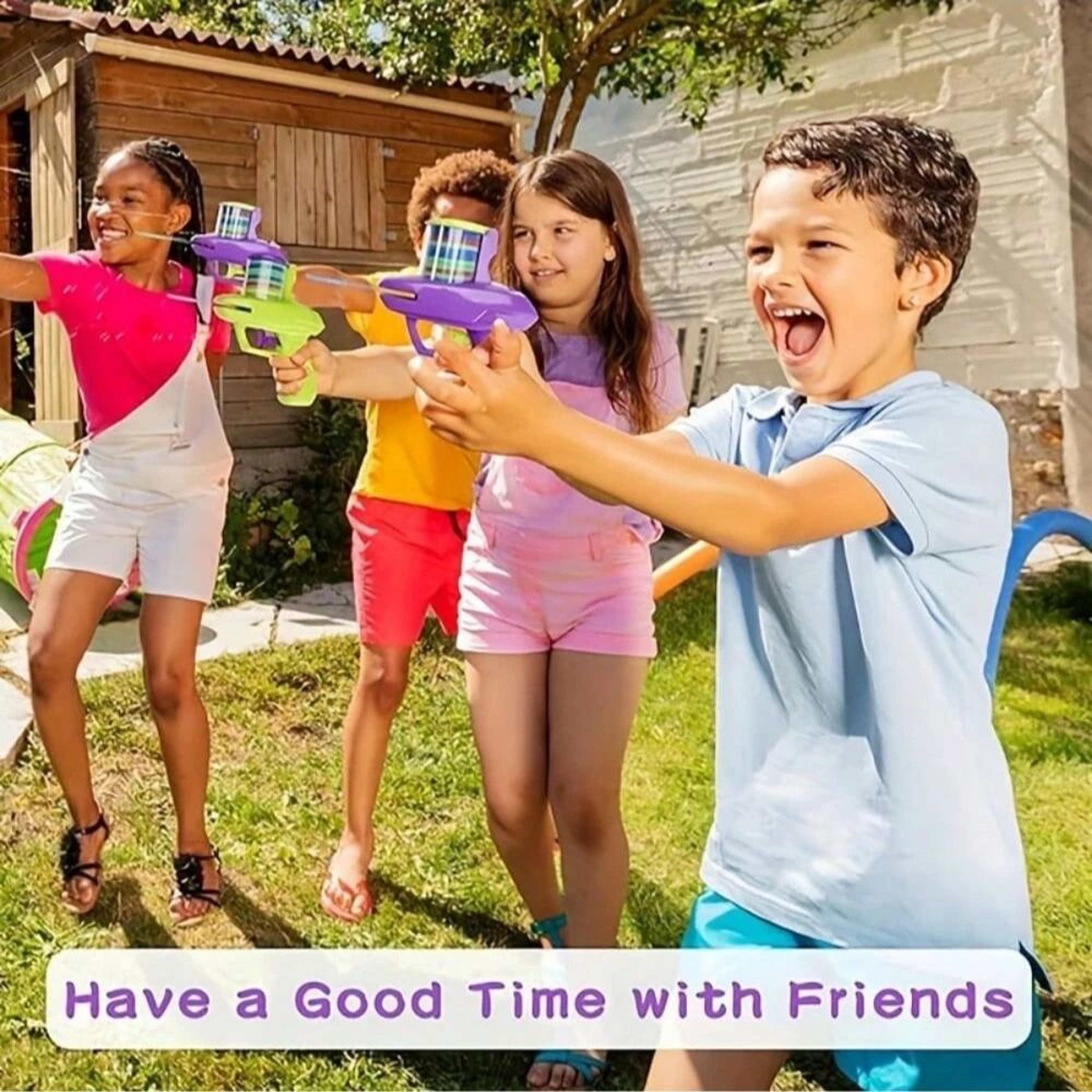 Foam Disc Launcher Flying Disc Handheld Shooter Indoor Outdoor Toy For Kids 1