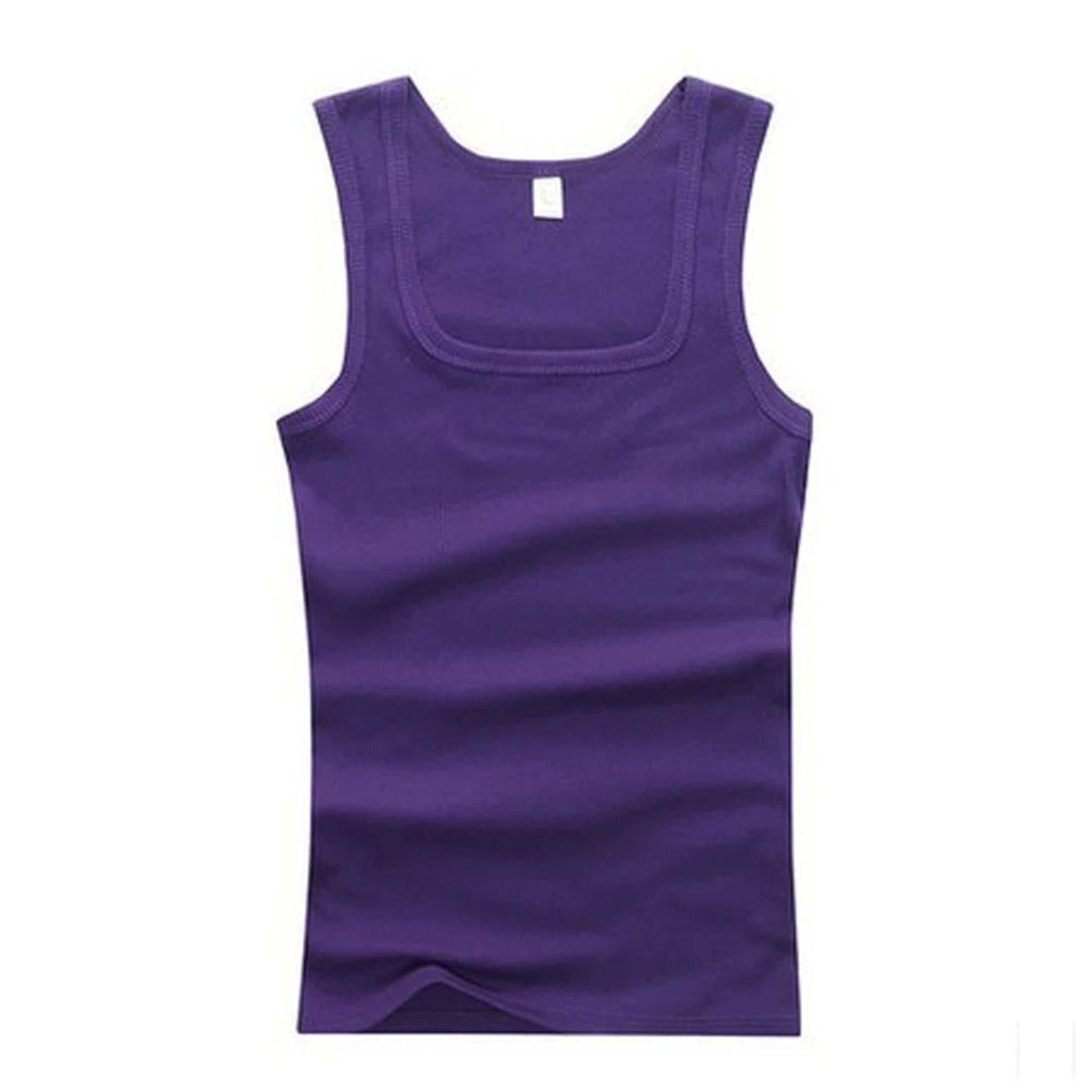 Men Cotton Tank Top Sleeveless Fitness Vest Casual Bodybuilding Shirt 15