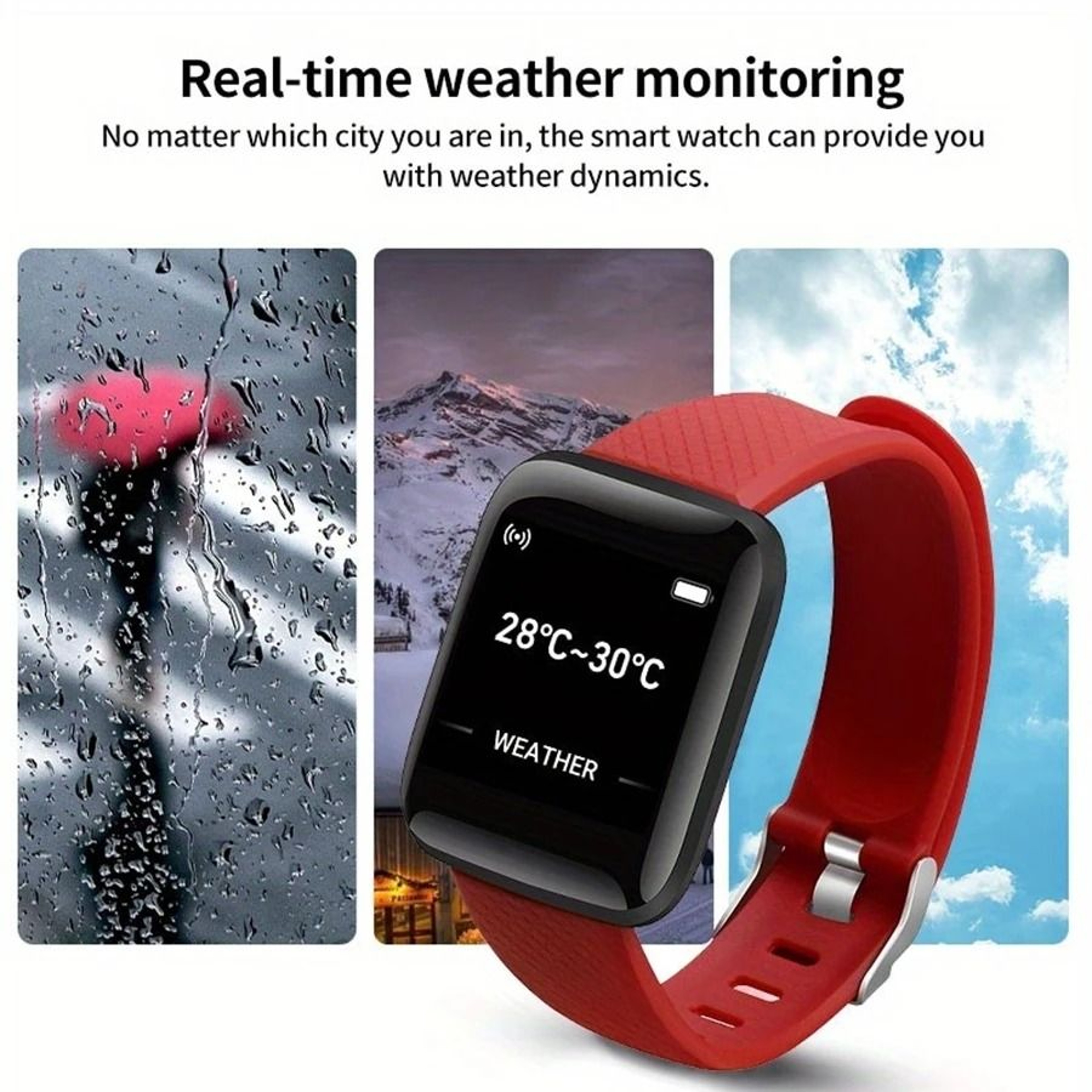 Smart Fitness Watch With Heart Rate Tracking Activity Monitoring And Message Alerts For Daily Welln 4