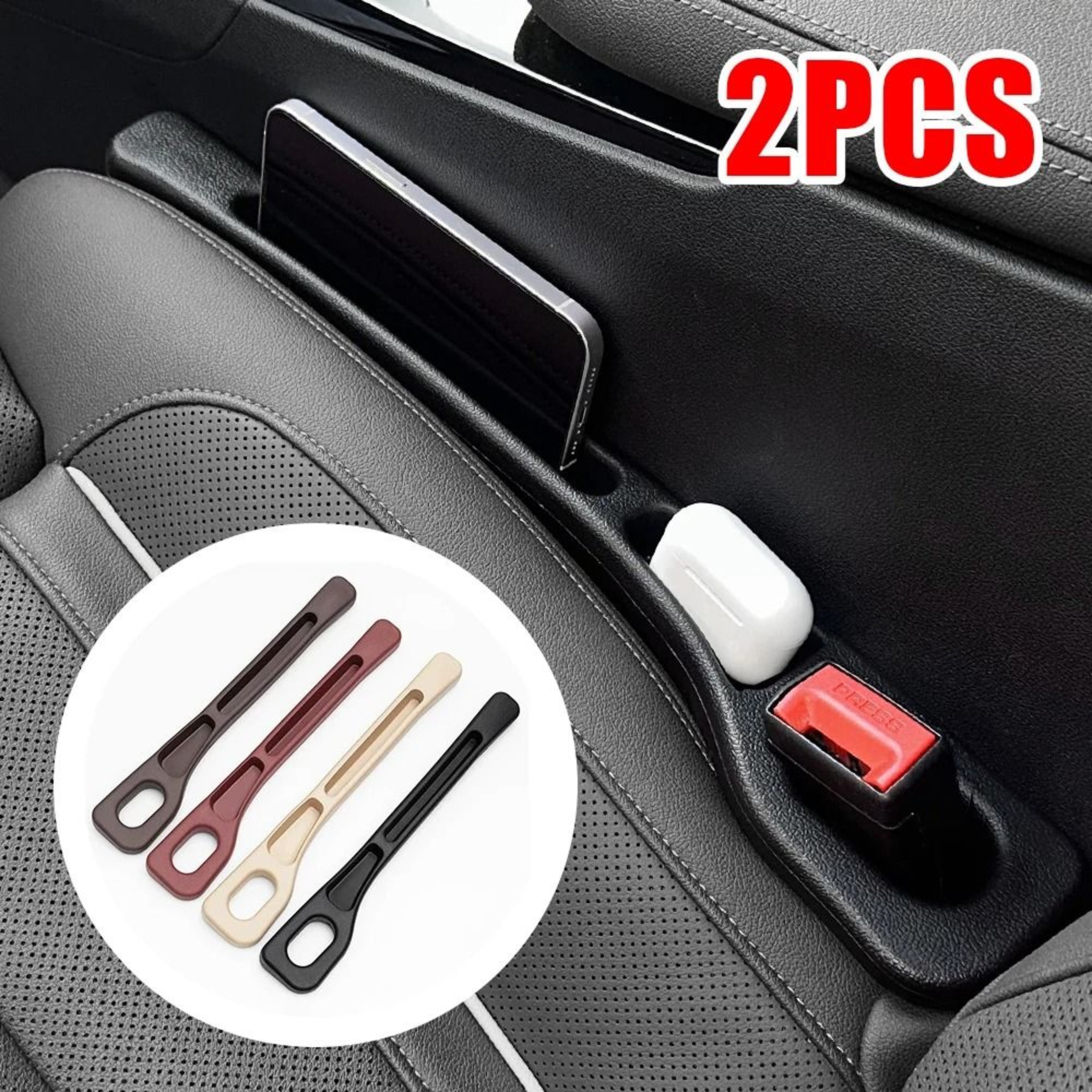 Universal Car Seat Gap Filler Leak Proof Side Seam Plug Strip For Interior Organization 0