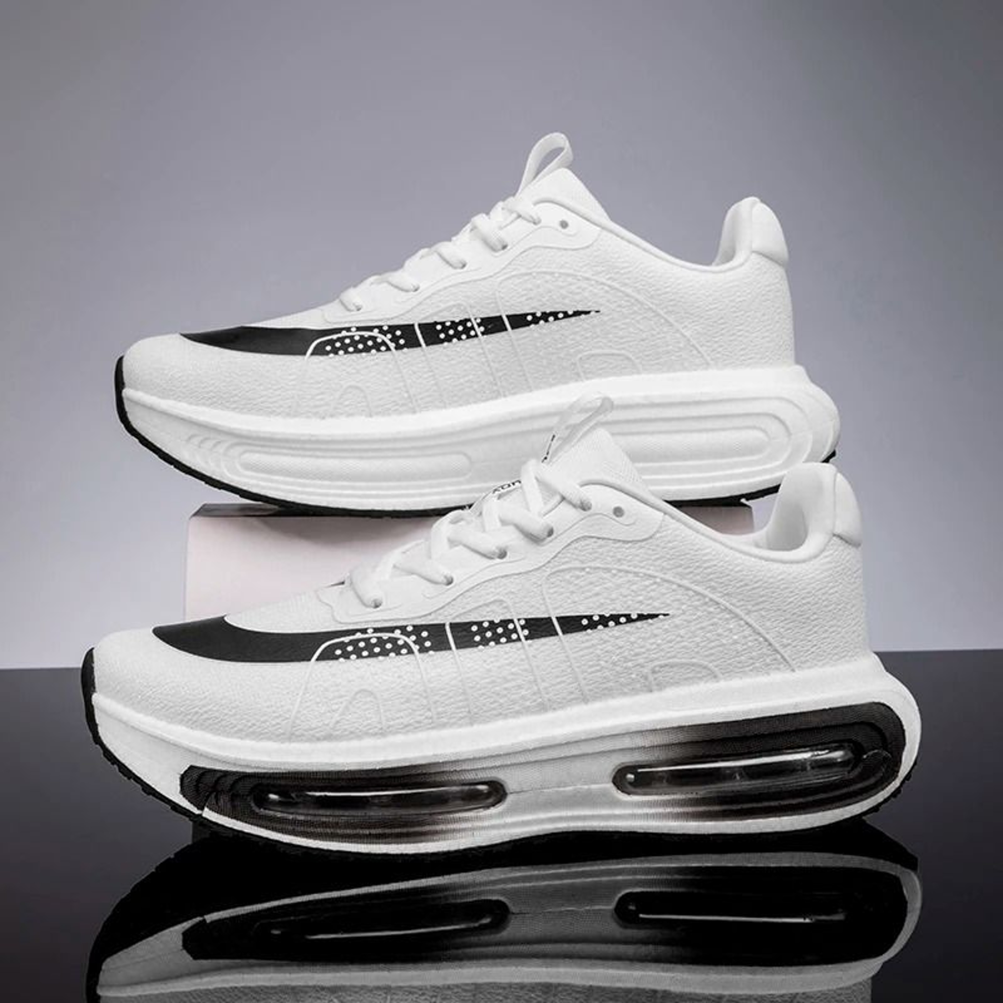 Lightweight Breathable Running Shoes For Men And Women With Comfortable Nonskid Athletic Design 4